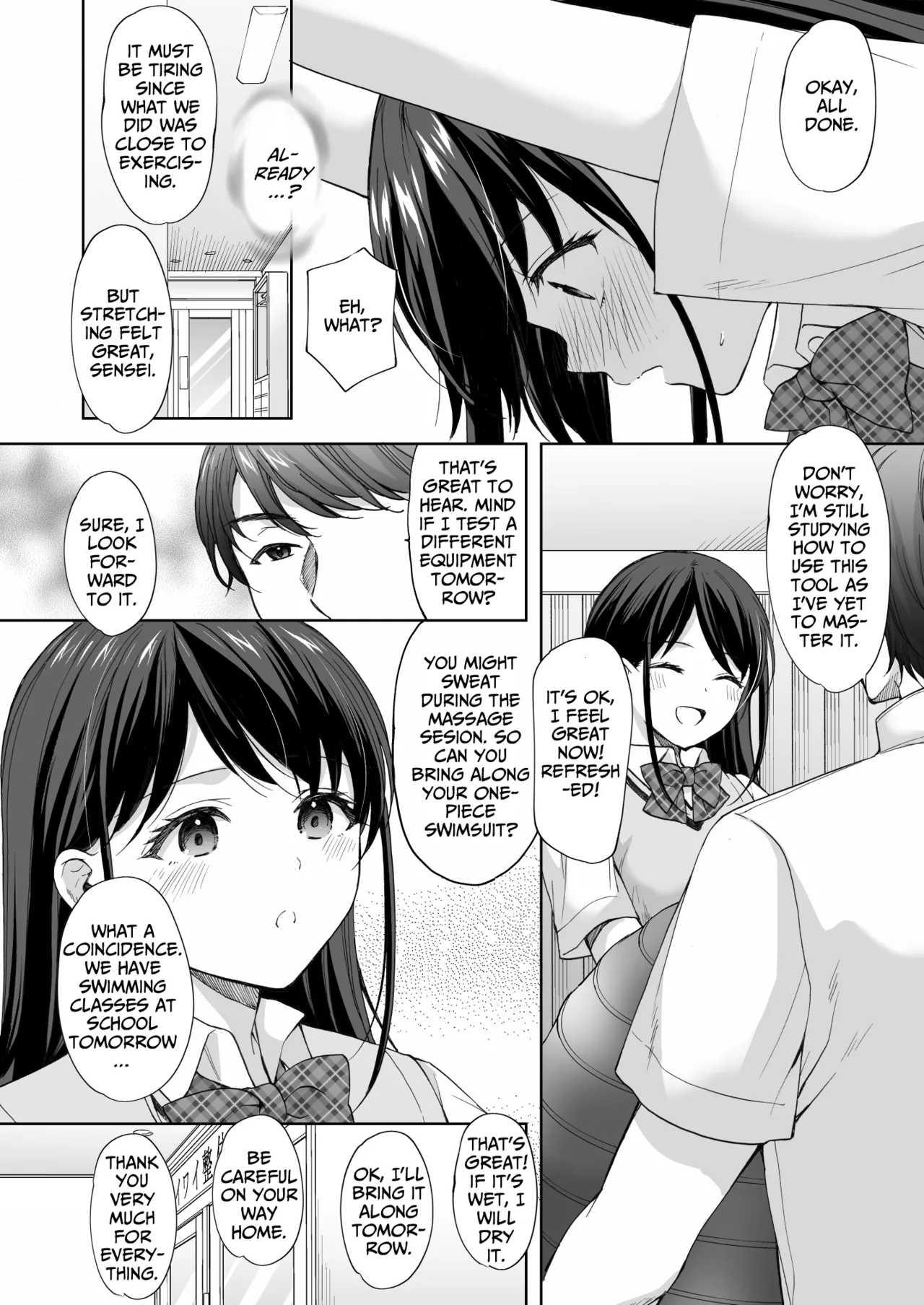 [Imo Muya - Singleton (Azuma Yuki)]The Massage parlor above the cram school - Continuous suction orgasm edition[English] Page 11