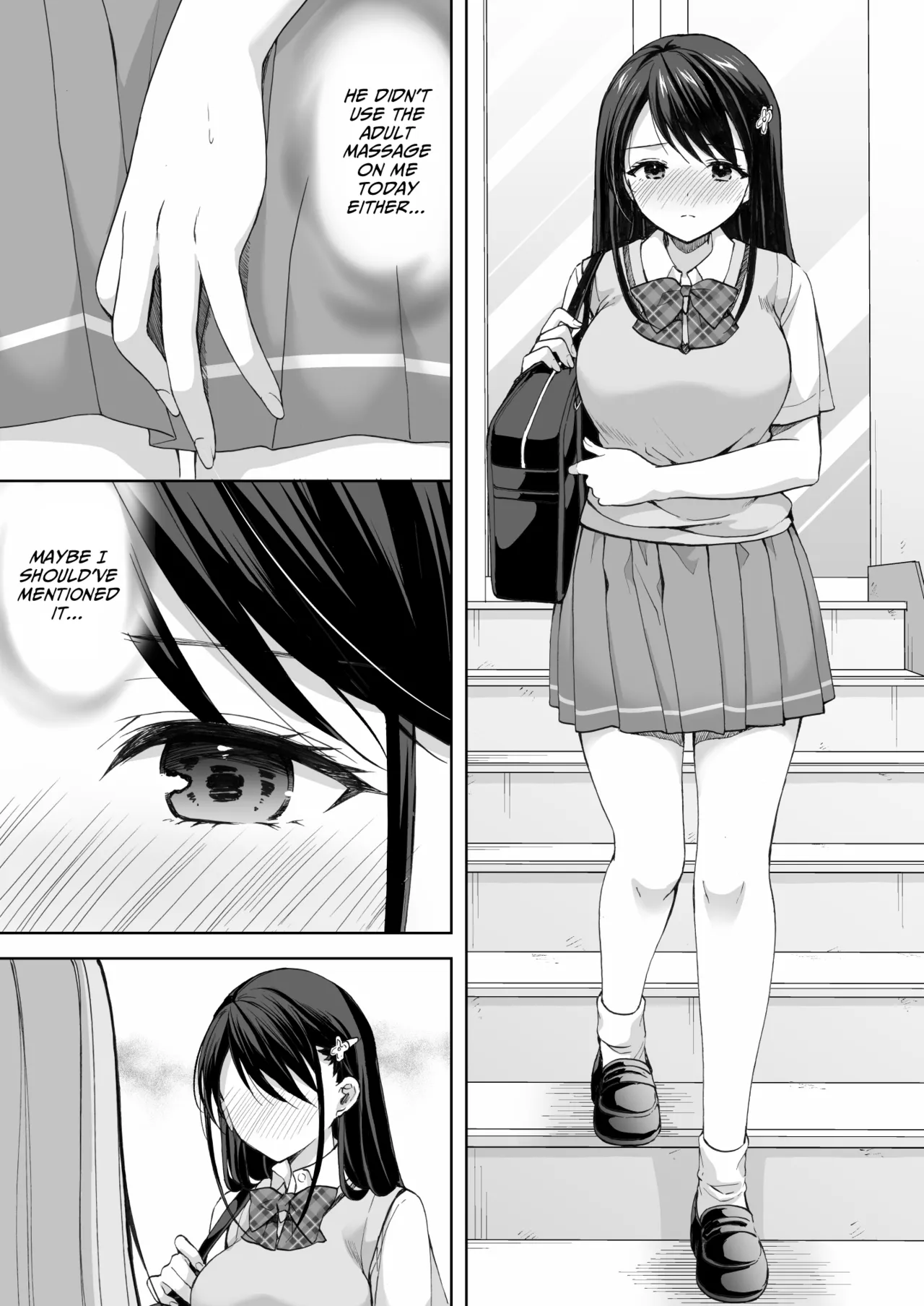 [Imo Muya - Singleton (Azuma Yuki)]The Massage parlor above the cram school - Continuous suction orgasm edition[English] Page 12
