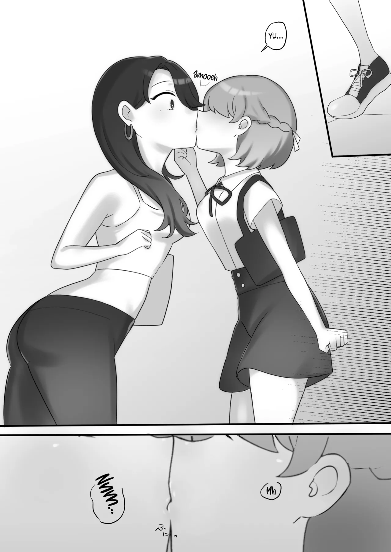 [Amai Shoujo Koubou (Amai Meiden)]Nikkan Yuri Ecchi | Japan-Korea Yuri Sex[English] [Castle TL] Page 9