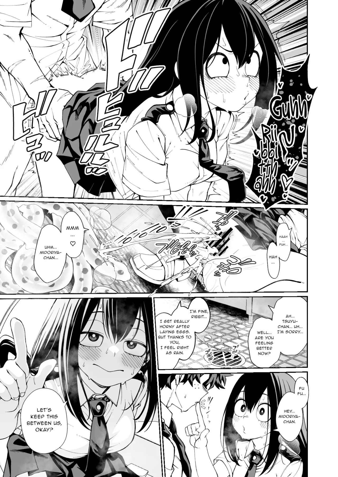 [Kobaji]Fukusayou no Sanran-ki | The Side Effects of Egg-Laying Season(My Hero Academia) [English] [sunknife] Page 6