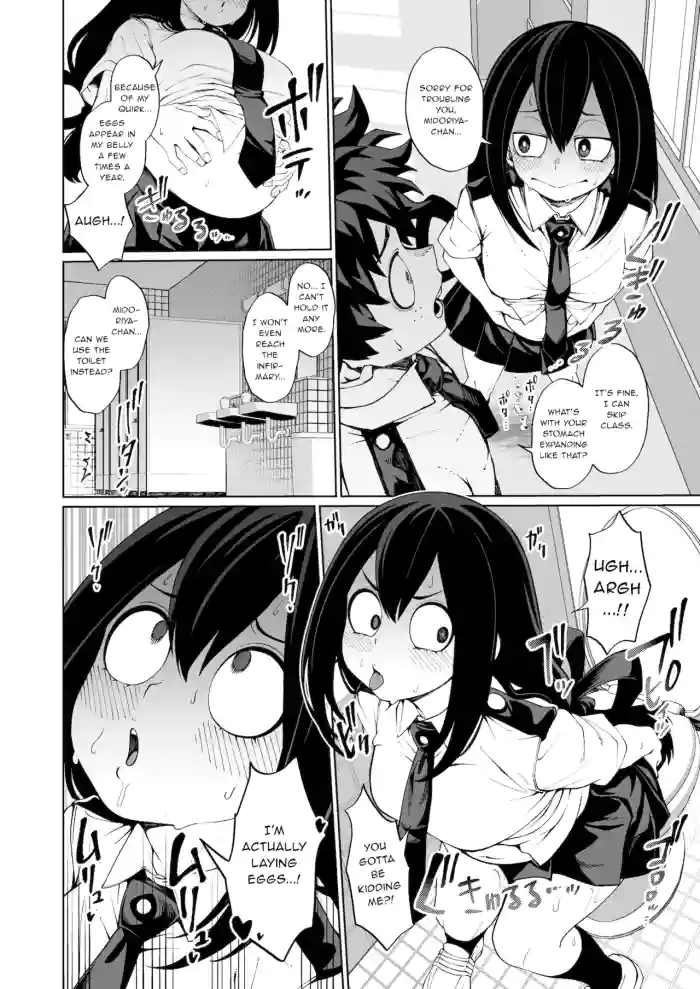 [Kobaji]Fukusayou no Sanran-ki | The Side Effects of Egg-Laying Season(My Hero Academia) [English] [sunknife]