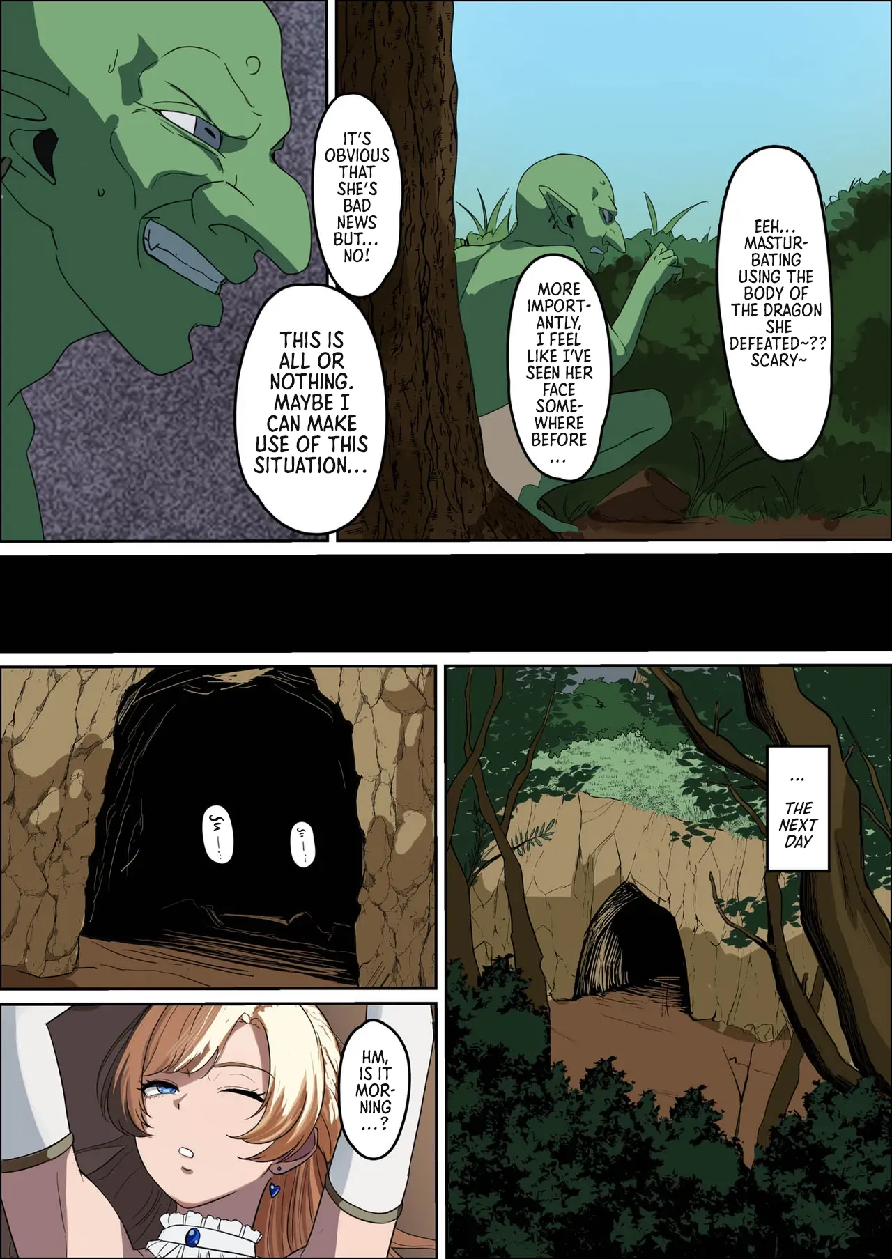 [Mainichi Angel]Bakunyuu Onna Kishi Konna Zako Monster ga Watashi no Nakama! Nan no Joudan da | Huge Breasted Female Knight: Teaming up with a weakling monster!? What kind of joke is this?[English] [Morally Bankrupt Wizard Translations] [Digital] Page 20