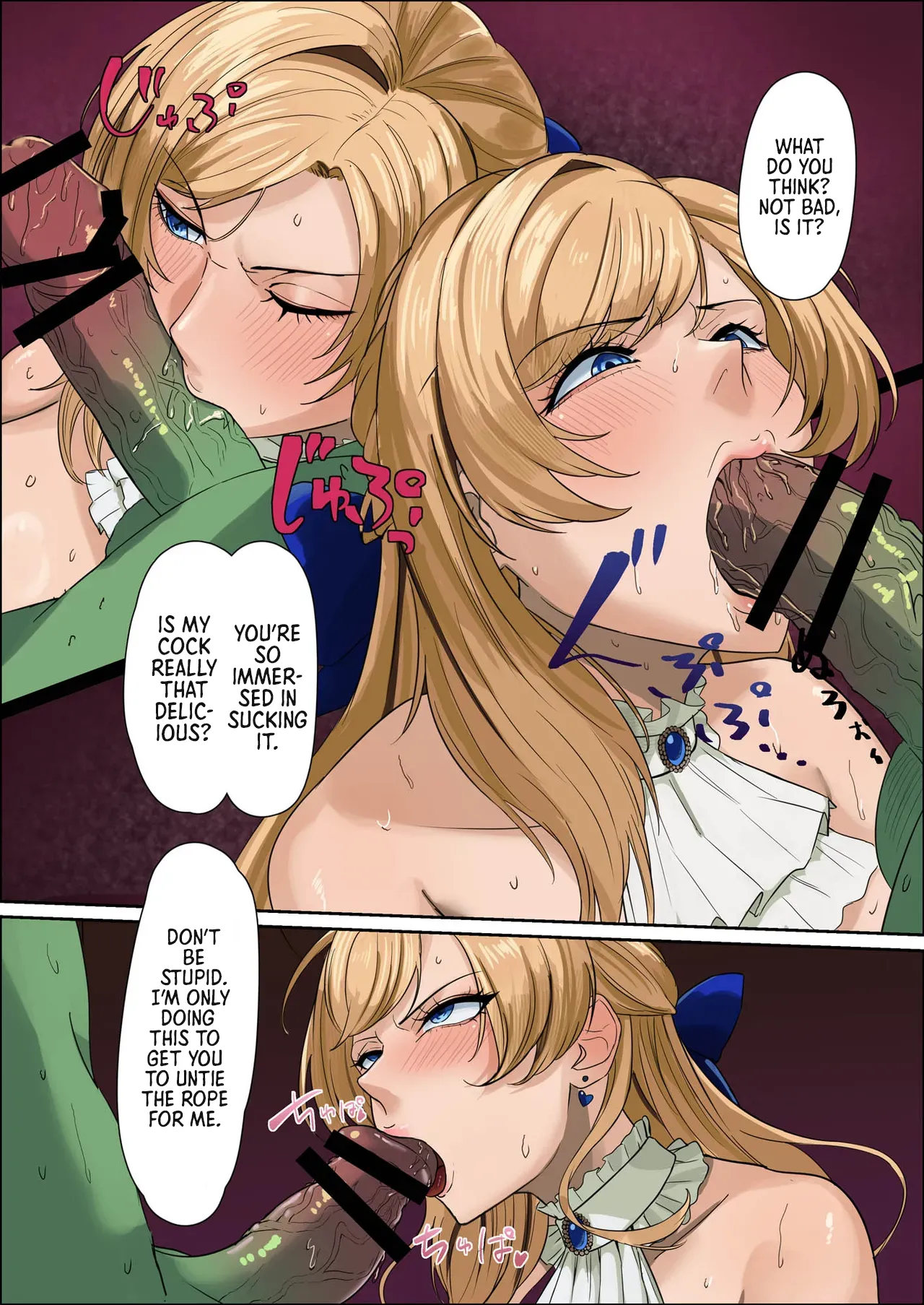 [Mainichi Angel]Bakunyuu Onna Kishi Konna Zako Monster ga Watashi no Nakama! Nan no Joudan da | Huge Breasted Female Knight: Teaming up with a weakling monster!? What kind of joke is this?[English] [Morally Bankrupt Wizard Translations] [Digital] Page 31