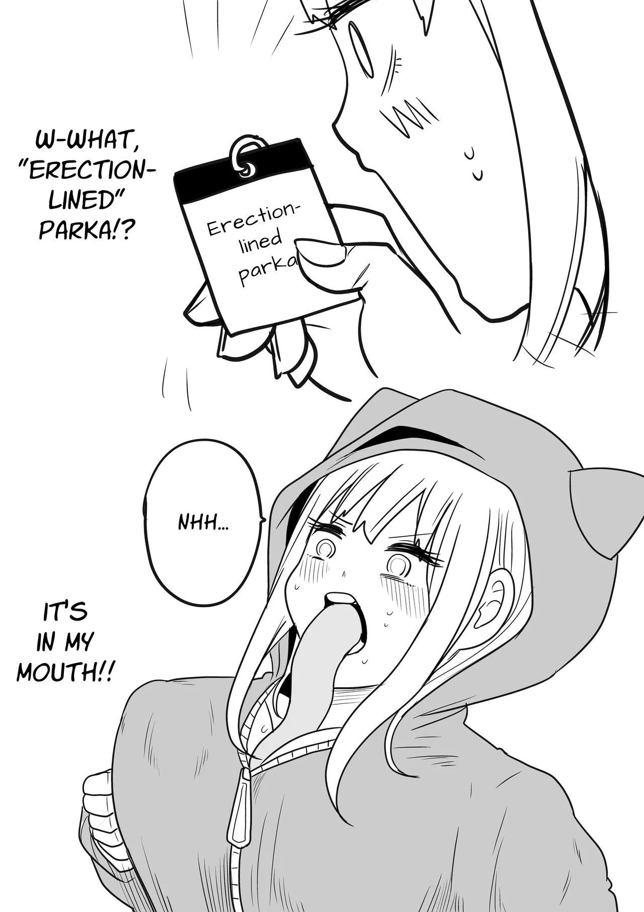[RikopinRikopin]Nekomimi Paakaa Joshi, Ura Kimo ni Okasareru | Violated by the Fleece Lining of a Cat Ear Hoodie[English] [sakurei] Page 5