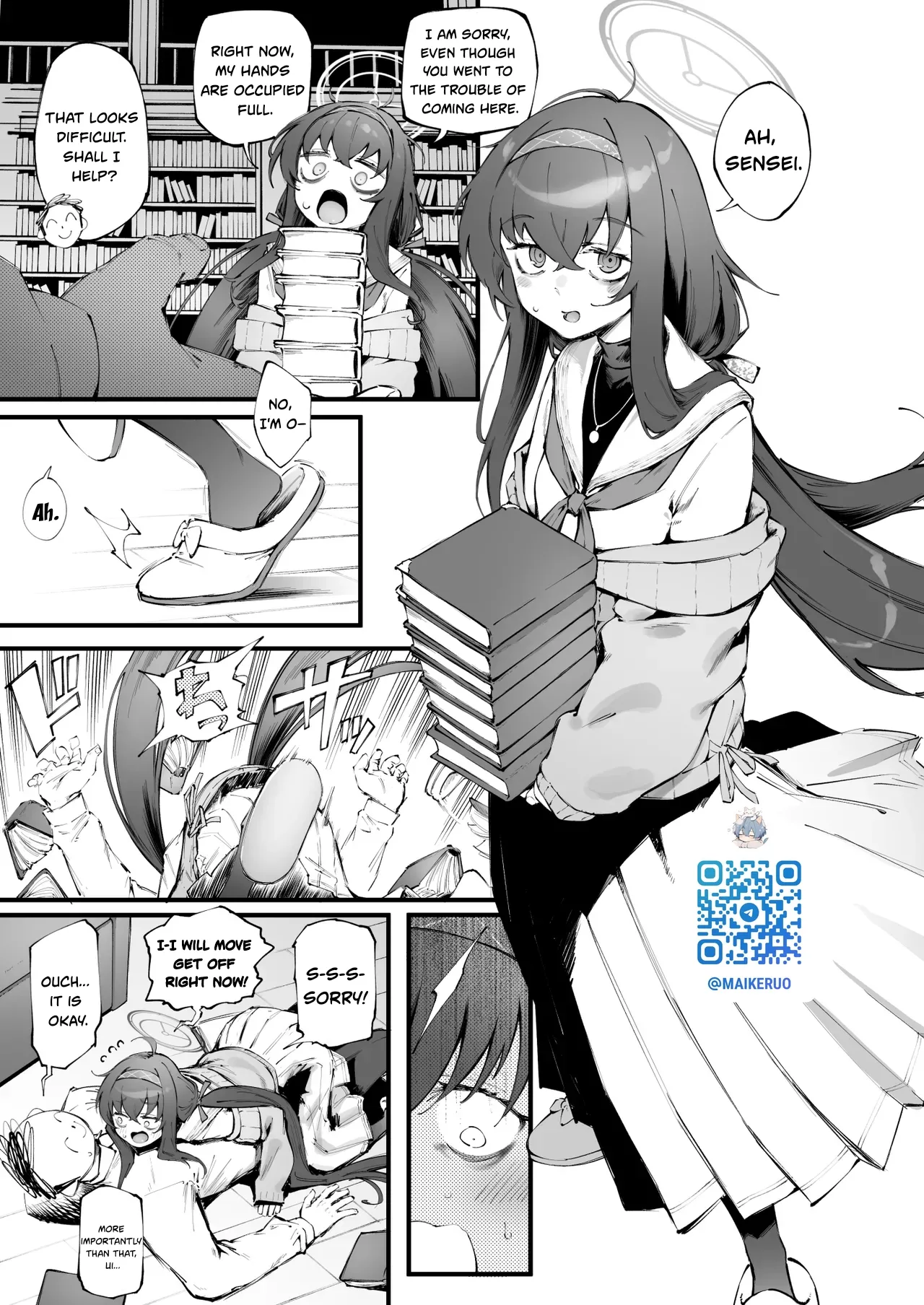 [Suruga Kreuz]Ui's Smell...(Blue Archive) Page 2
