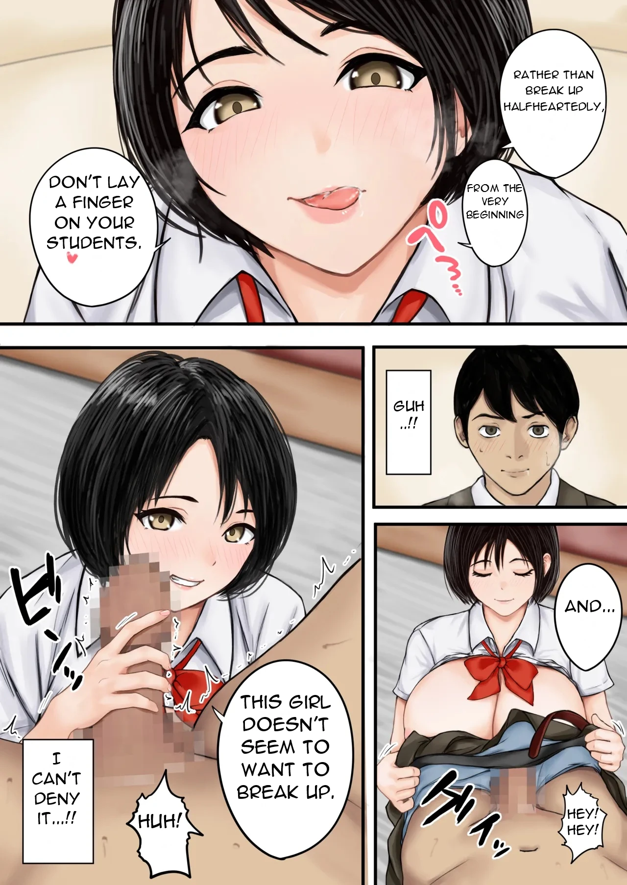 [Bappusu (Tanaka Bappusu)]Kyou mo Oshiego no Yuuwaku ni Katenai - I Couldn't Resist My Student's Temptation Again Today[English] [DarklordMTLs] Page 10
