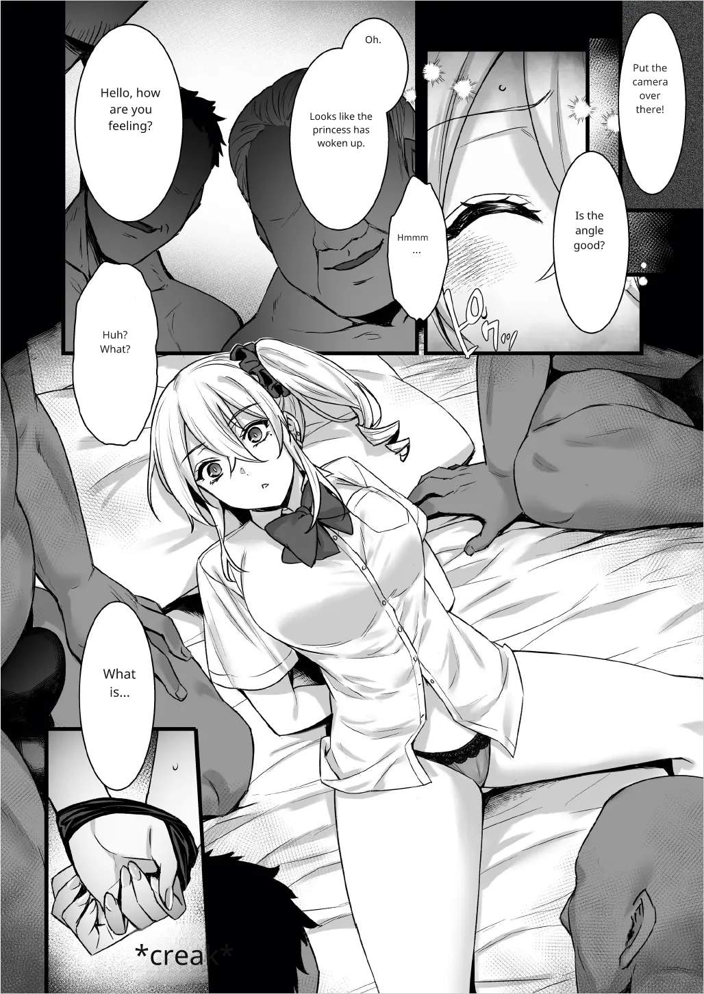 [[Abe Inori]Rental Tanetsuke Oji-san 4 ~Papakatsu o Akuyou suru Namaiki Gal ni Oshioki Rinkan Party~[Eng] [AI Translated] Page 11
