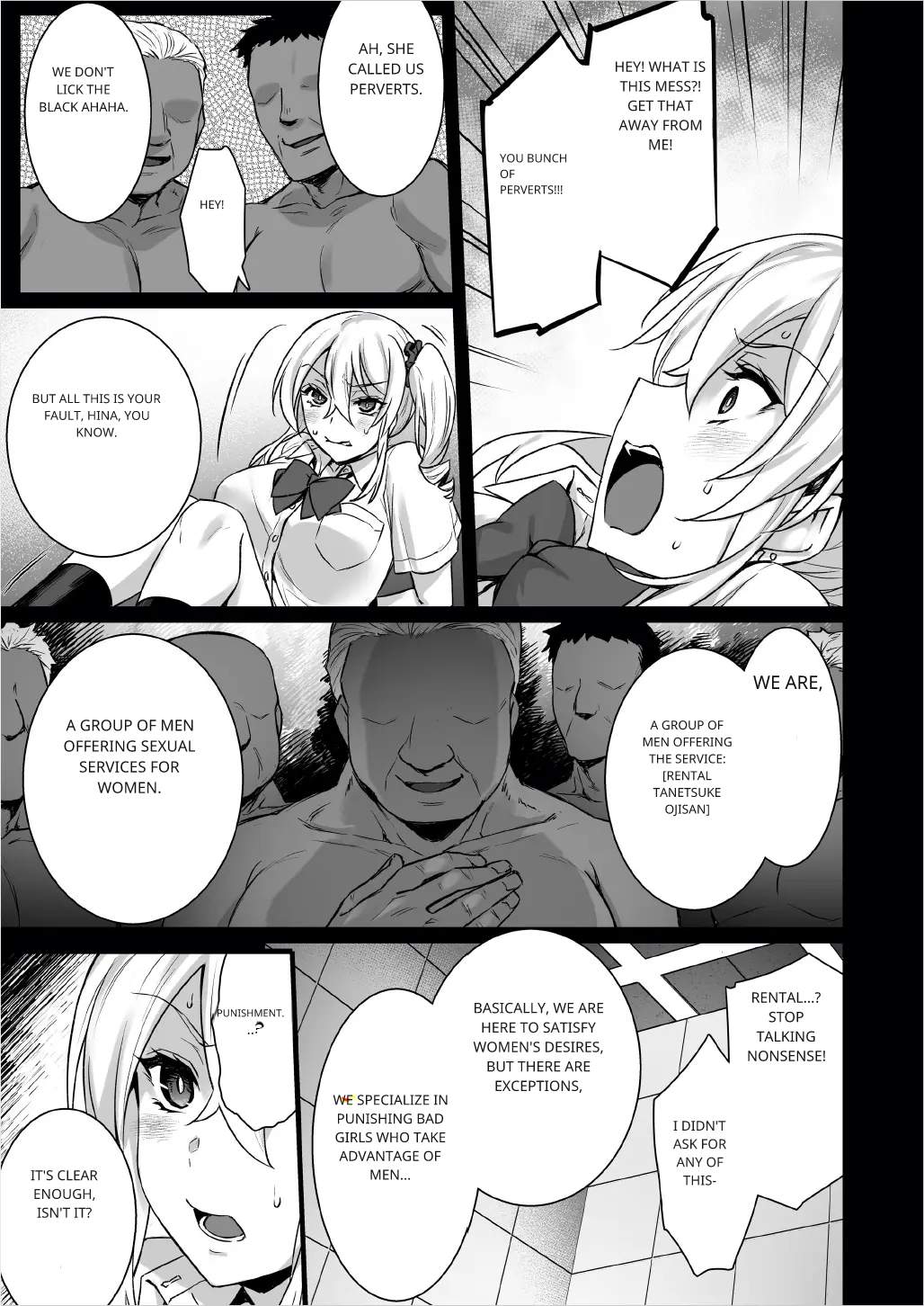 [[Abe Inori]Rental Tanetsuke Oji-san 4 ~Papakatsu o Akuyou suru Namaiki Gal ni Oshioki Rinkan Party~[Eng] [AI Translated] Page 12