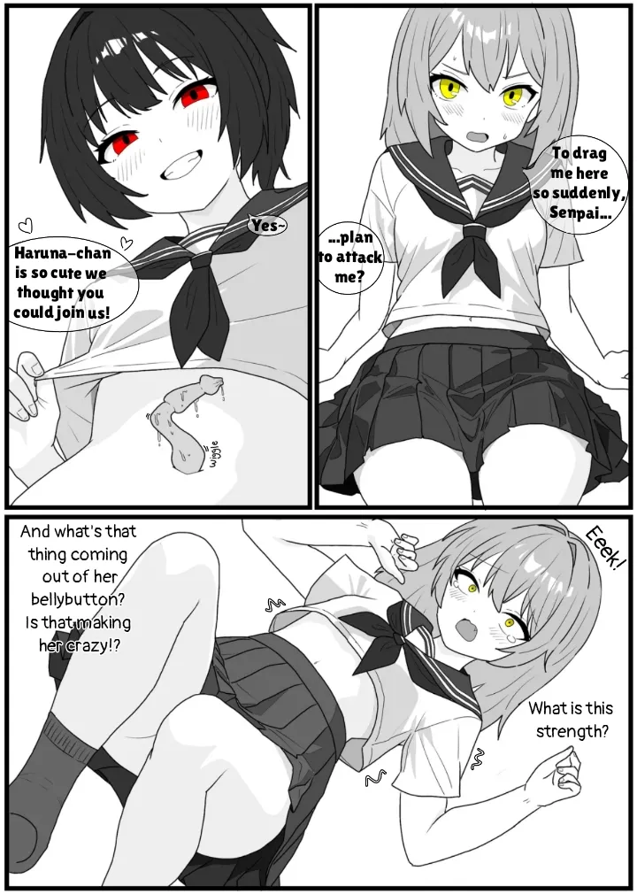 [Penicillin]Hesokan de Nakama o Fuyasu Kiseichuu ni Ayatsurareta JC-tachi no Hesox Manga[English] Page 12