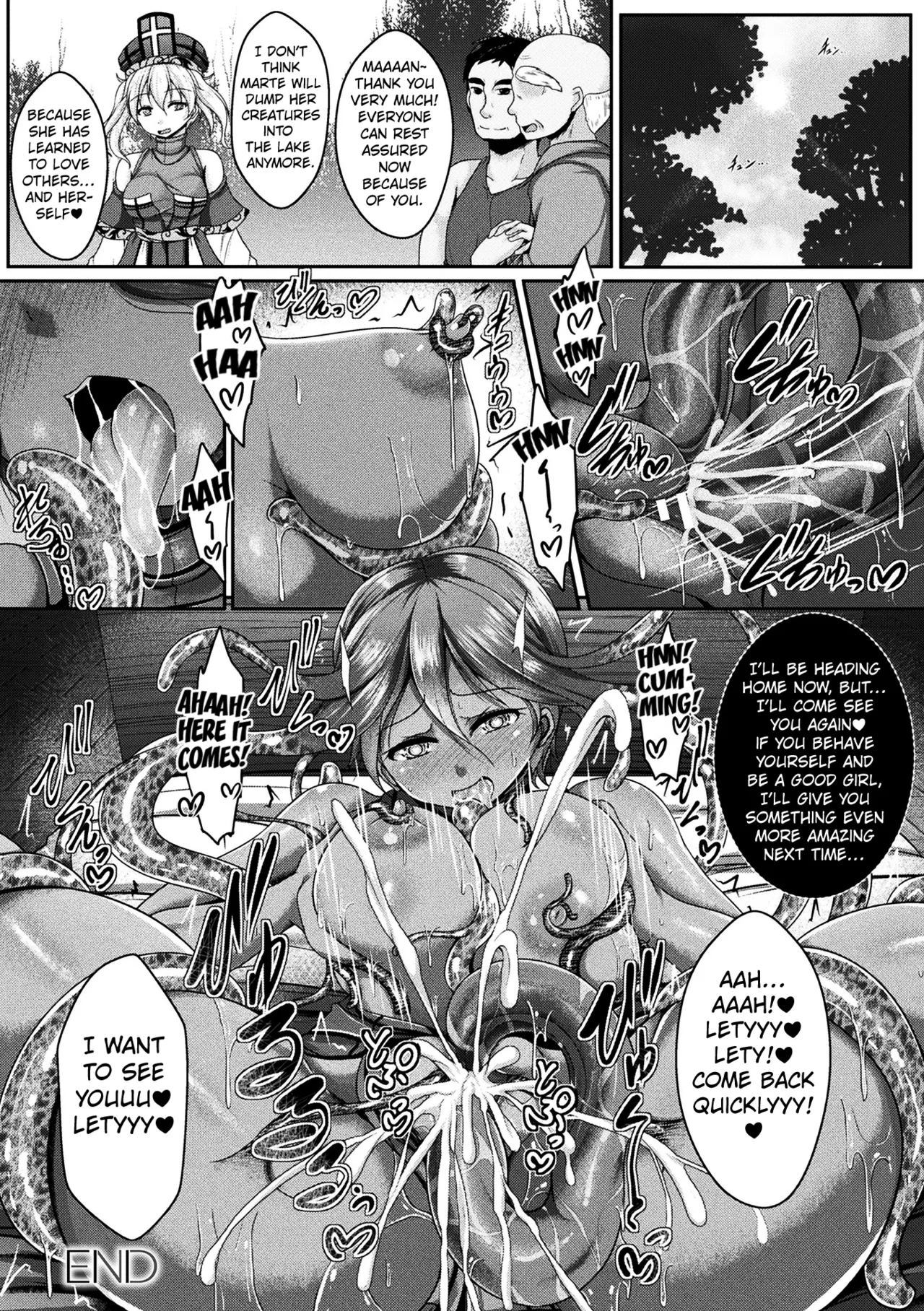 [Reiha]Tentacles Are Living Things Too, So Be Gentle With Them([Anthology] 2D Comic Magazine Shokushu Les Vol. 2) [Digital] [English] [Kuraudo] Page 20
