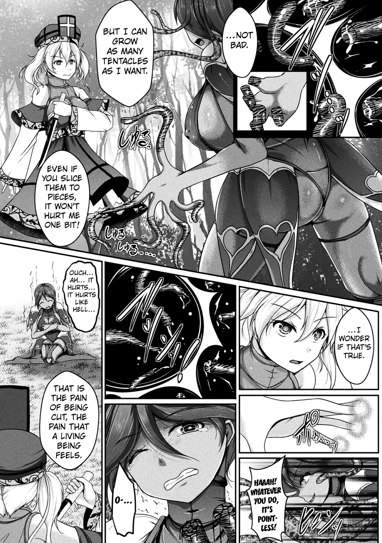 [Reiha]Tentacles Are Living Things Too, So Be Gentle With Them([Anthology] 2D Comic Magazine Shokushu Les Vol. 2) [Digital] [English] [Kuraudo] Page 4