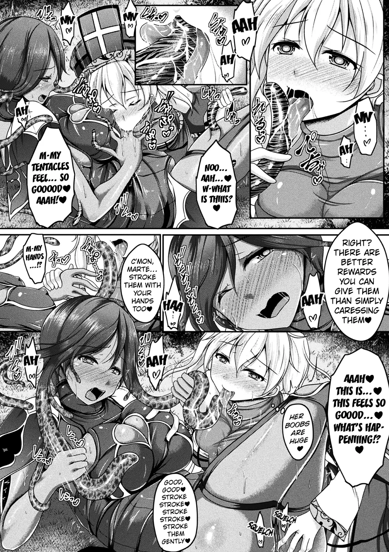 [Reiha]Tentacles Are Living Things Too, So Be Gentle With Them([Anthology] 2D Comic Magazine Shokushu Les Vol. 2) [Digital] [English] [Kuraudo] Page 6