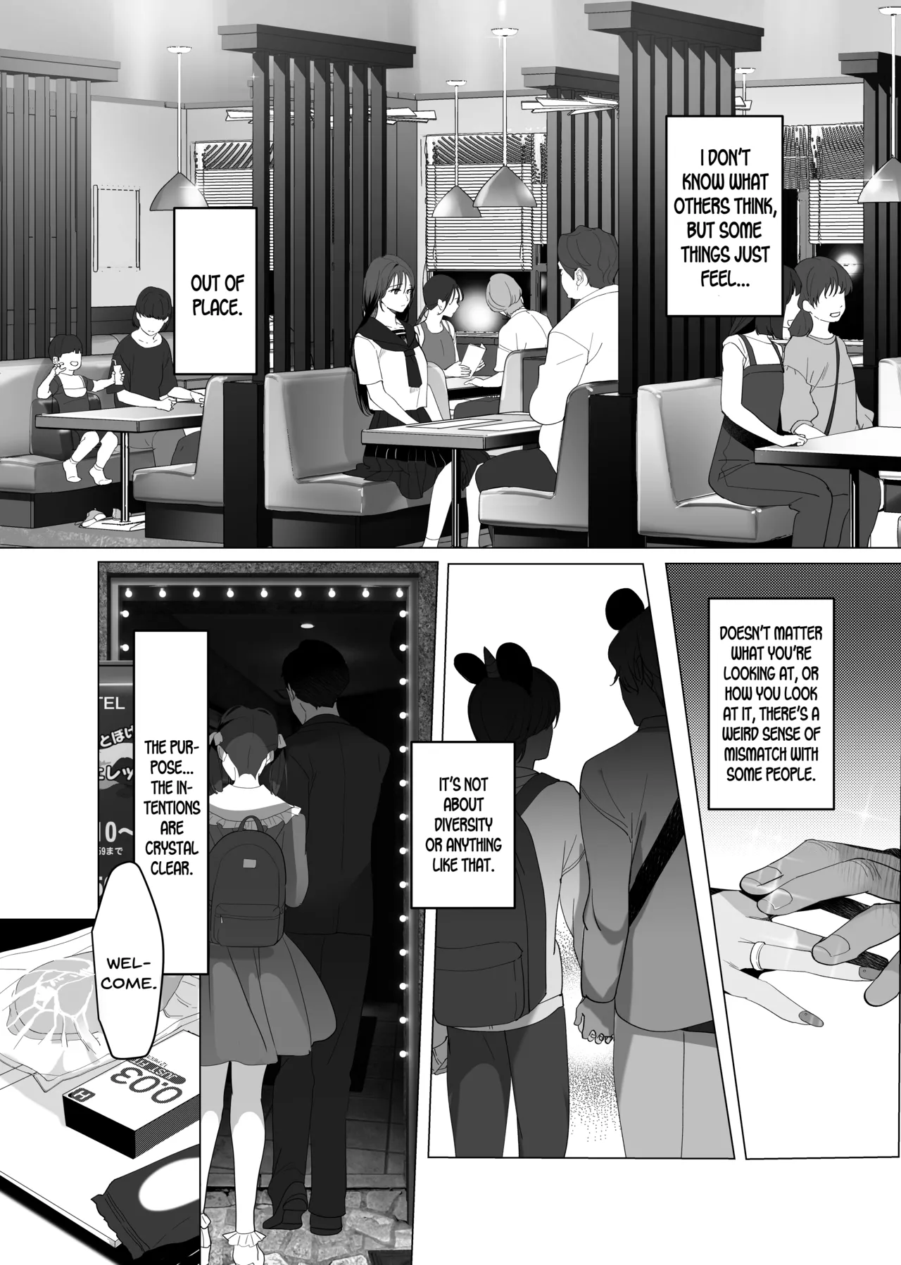 [ROUTE1 (Taira Tsukune)]Boku ga Seishori Pet ni Ochiru Made - Iinari Gal to NTR Gal to | Until I Succumbed as a Sex Pet - The Obedient Gal and the NTR Gal[English] [SDTLs] [Digital] Page 2