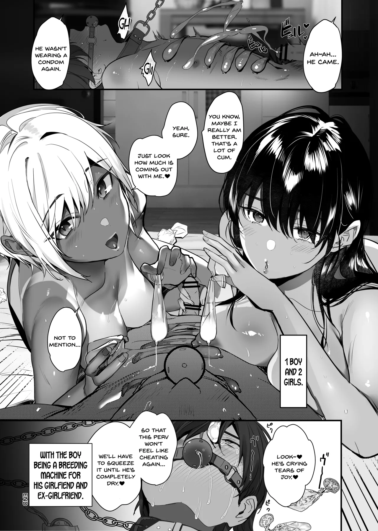 [ROUTE1 (Taira Tsukune)]Boku ga Seishori Pet ni Ochiru Made - Iinari Gal to NTR Gal to | Until I Succumbed as a Sex Pet - The Obedient Gal and the NTR Gal[English] [SDTLs] [Digital] Page 56