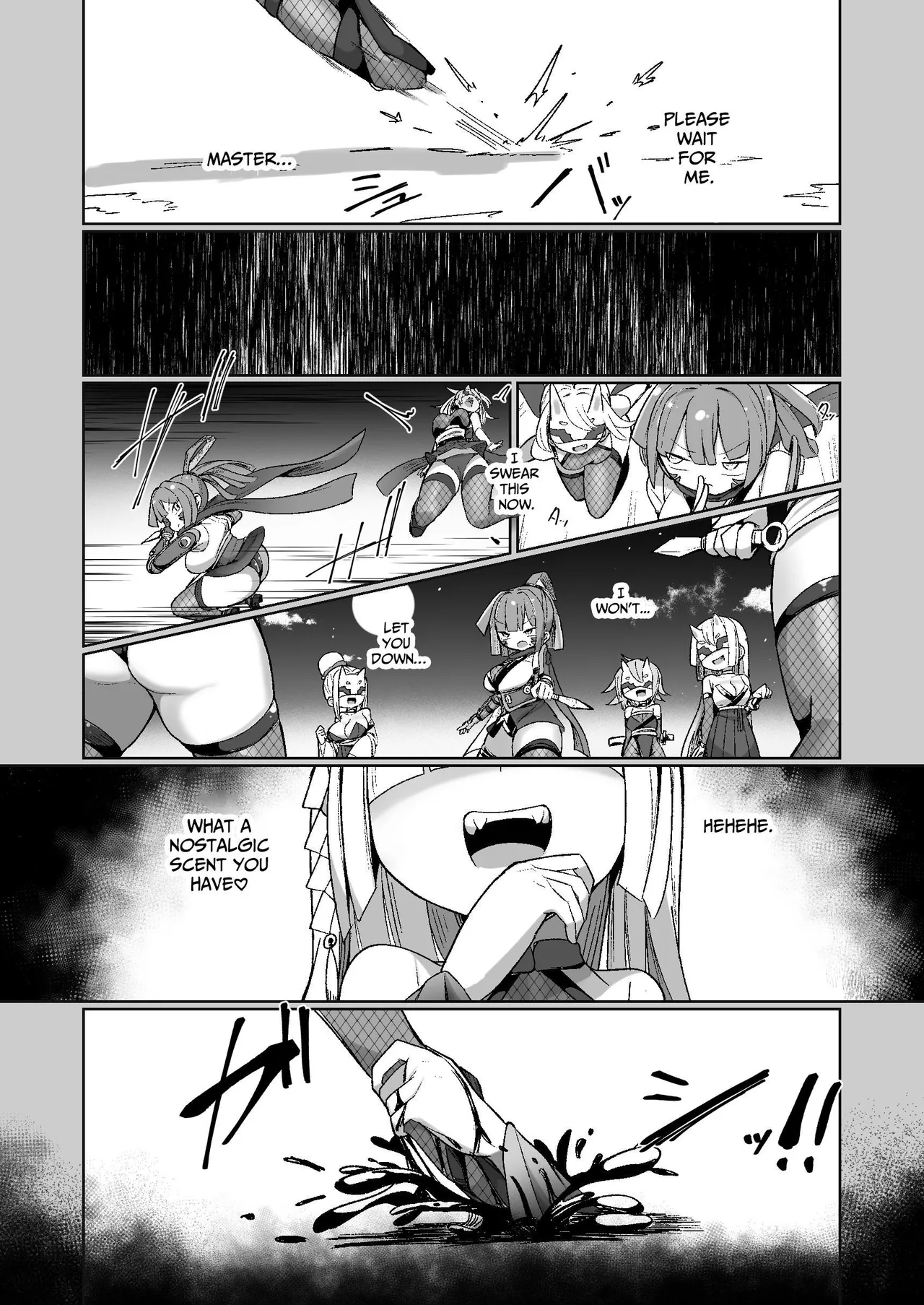 [Echie Kokufuku Aka (Monota)]Kunoichi Rin no Make Zome Choukyou ~Itsutsu no Hi Ana to Saidai no Jakuten~ | Kunoichi Rin’s Loser Training ~The Five Nodes and her Greatest Weakness~[English] [IXIA WORKS] [Digital] Page 20