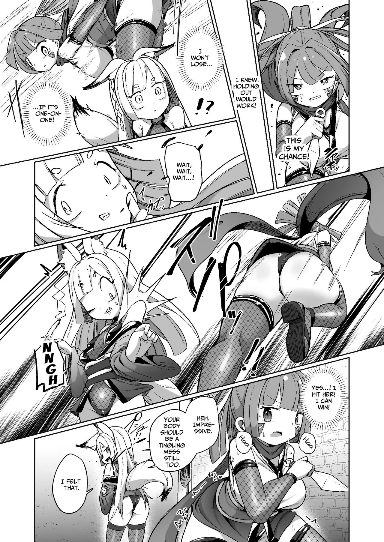 [Echie Kokufuku Aka (Monota)]Kunoichi Rin no Make Zome Choukyou ~Itsutsu no Hi Ana to Saidai no Jakuten~ | Kunoichi Rin’s Loser Training ~The Five Nodes and her Greatest Weakness~[English] [IXIA WORKS] [Digital] Page 23