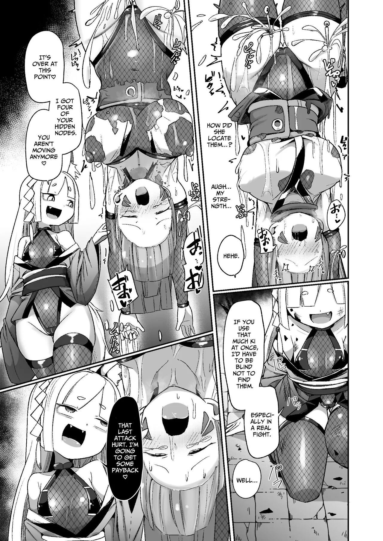 [Echie Kokufuku Aka (Monota)]Kunoichi Rin no Make Zome Choukyou ~Itsutsu no Hi Ana to Saidai no Jakuten~ | Kunoichi Rin’s Loser Training ~The Five Nodes and her Greatest Weakness~[English] [IXIA WORKS] [Digital] Page 27