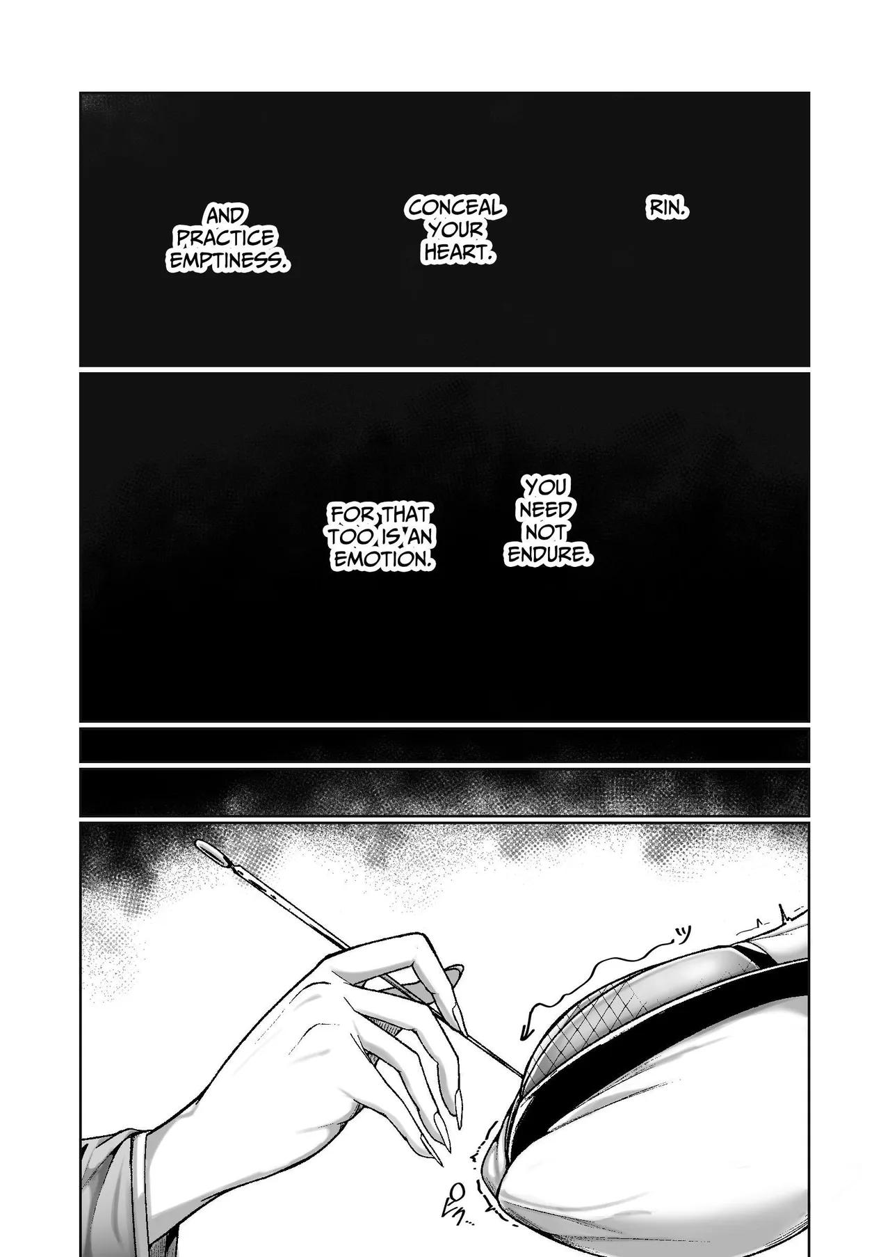 [Echie Kokufuku Aka (Monota)]Kunoichi Rin no Make Zome Choukyou ~Itsutsu no Hi Ana to Saidai no Jakuten~ | Kunoichi Rin’s Loser Training ~The Five Nodes and her Greatest Weakness~[English] [IXIA WORKS] [Digital] Page 3