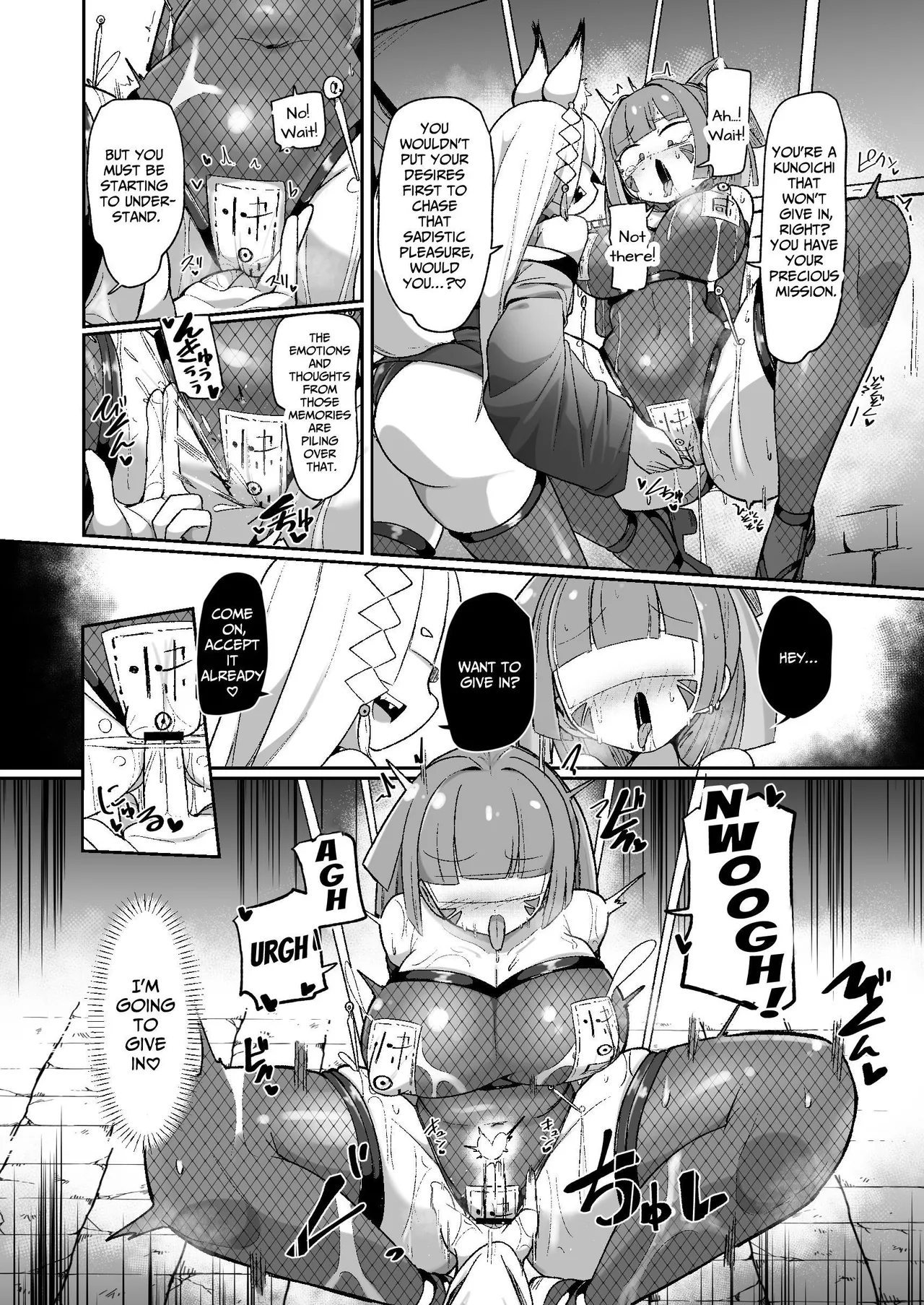 [Echie Kokufuku Aka (Monota)]Kunoichi Rin no Make Zome Choukyou ~Itsutsu no Hi Ana to Saidai no Jakuten~ | Kunoichi Rin’s Loser Training ~The Five Nodes and her Greatest Weakness~[English] [IXIA WORKS] [Digital] Page 34