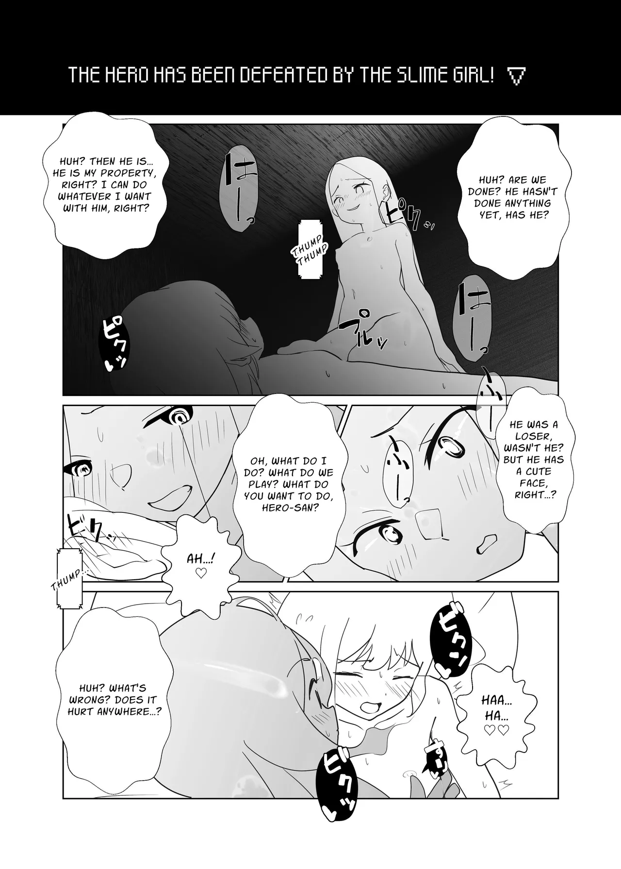 [MentaicoAttack (MentaicoAttack)]After Losing to a Monstergirl! ~the hero cursed to by unavoidable defeat~ 1: Slime Monster[English] [sakurei] Page 10