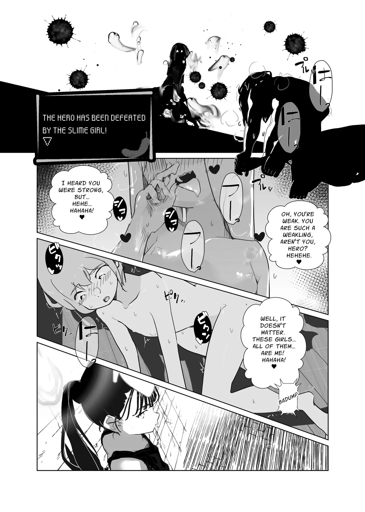 [MentaicoAttack (MentaicoAttack)]After Losing to a Monstergirl! ~the hero cursed to by unavoidable defeat~ 1: Slime Monster[English] [sakurei] Page 4