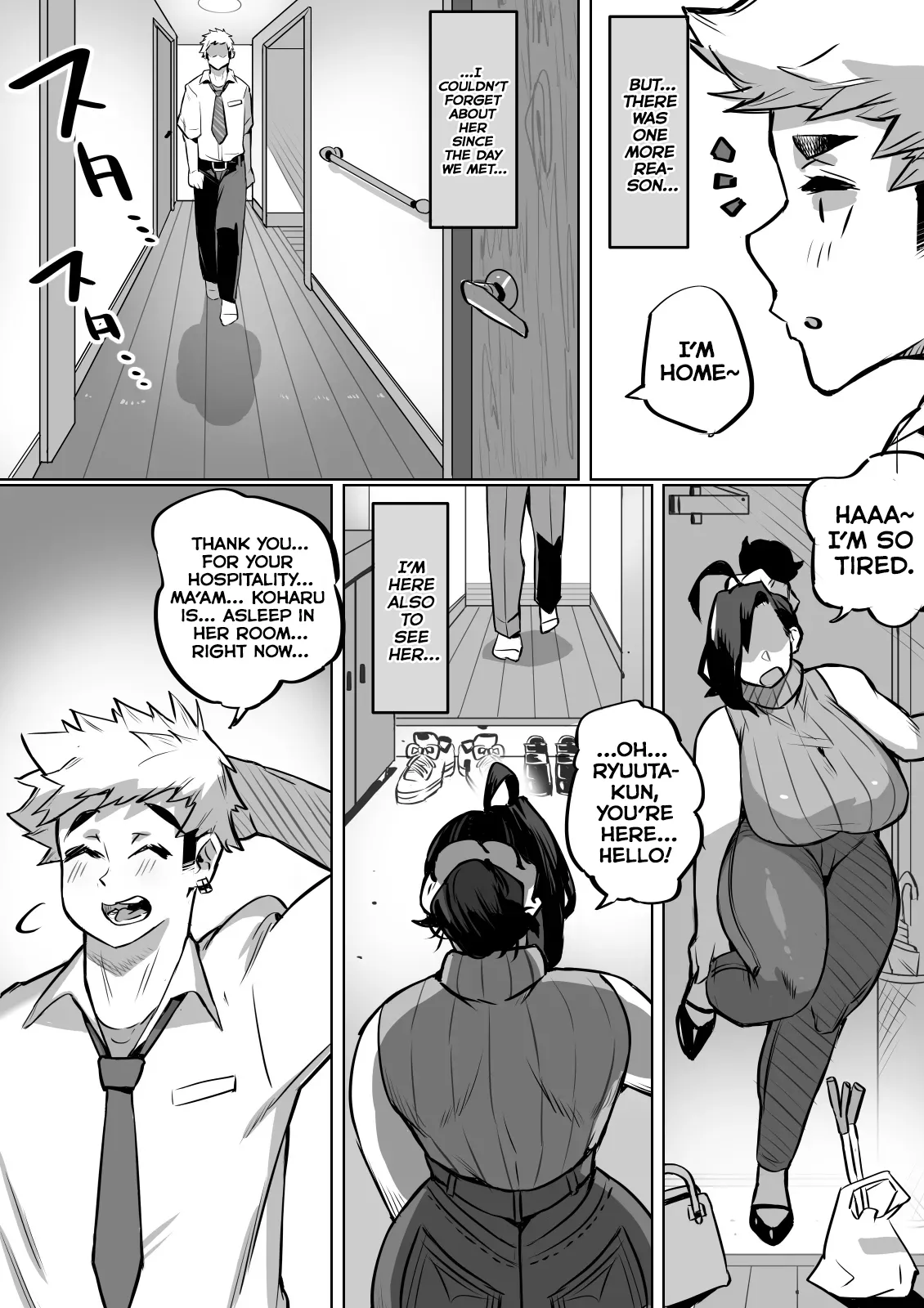 [36p]Bakunyuu Kazoku[English] [Poranya] Page 10