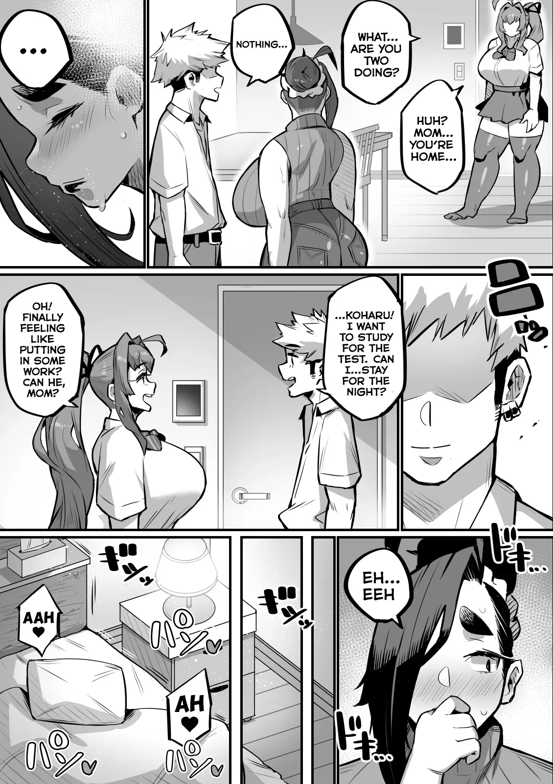 [36p]Bakunyuu Kazoku[English] [Poranya] Page 19