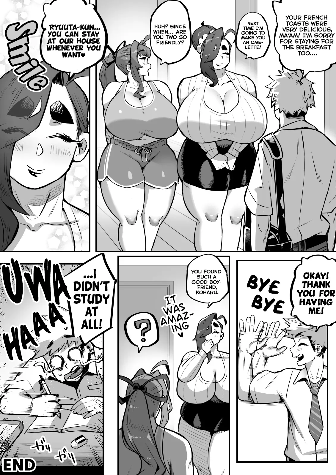 [36p]Bakunyuu Kazoku[English] [Poranya] Page 39