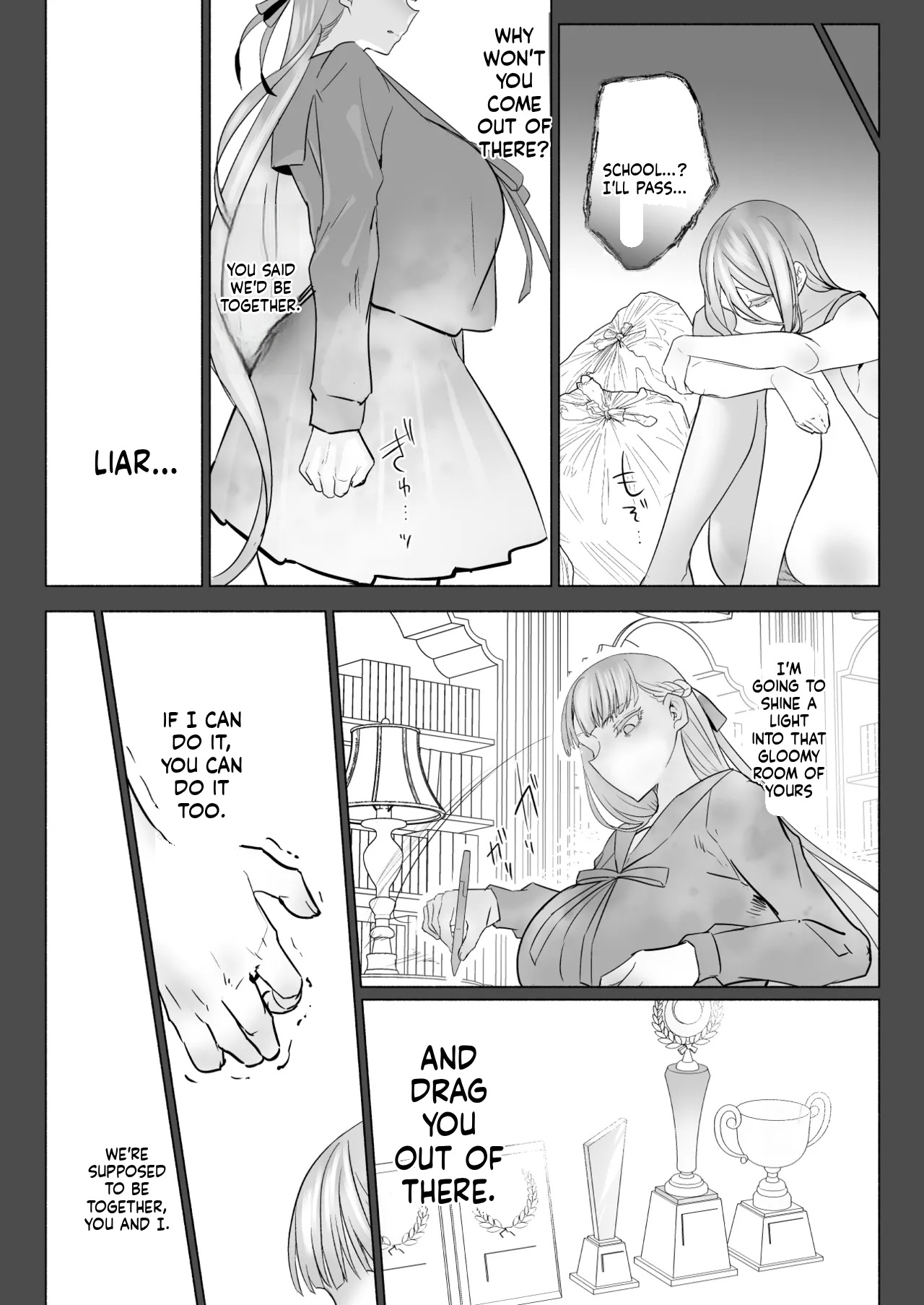 [Aburanabeshiki (puru)]Hijiri Futanari Jogakuin no Imposter[English] [Digital] Page 54