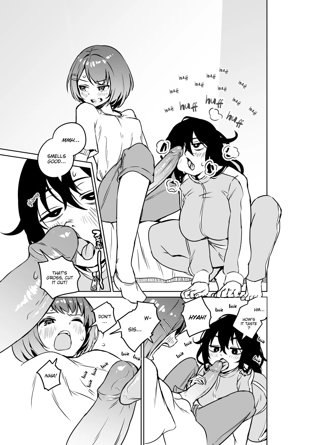 [Ayanakitori]Imouto ni Futanari Chinpo o Misete Morau Hikikomori-chan | Hikikomori and Her Futanari Sister[English] Page 3