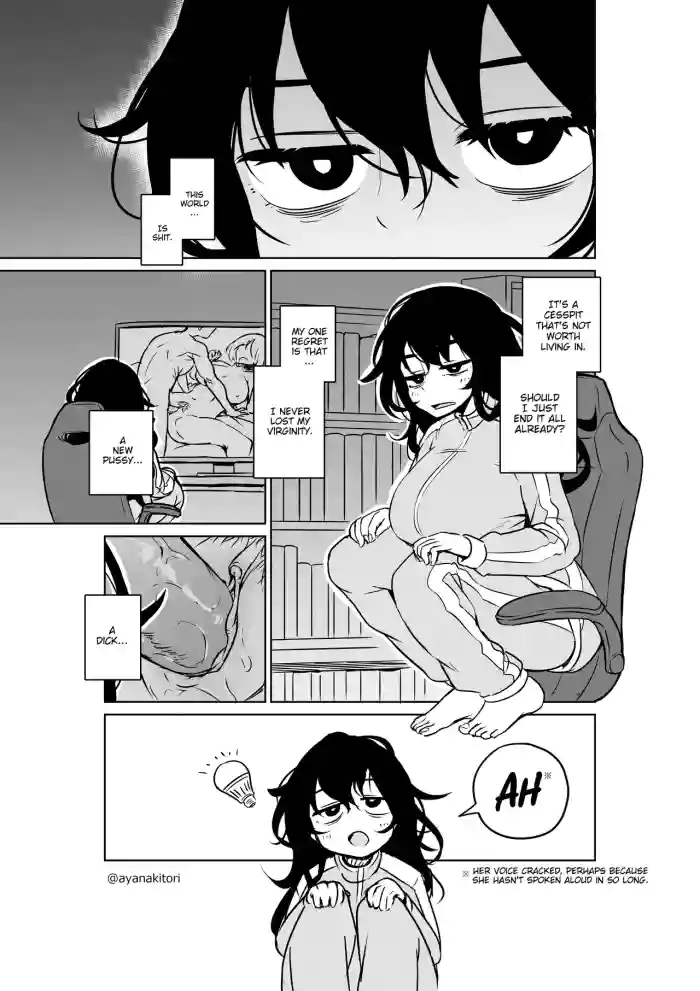 [Ayanakitori]Imouto ni Futanari Chinpo o Misete Morau Hikikomori-chan | Hikikomori and Her Futanari Sister[English]
