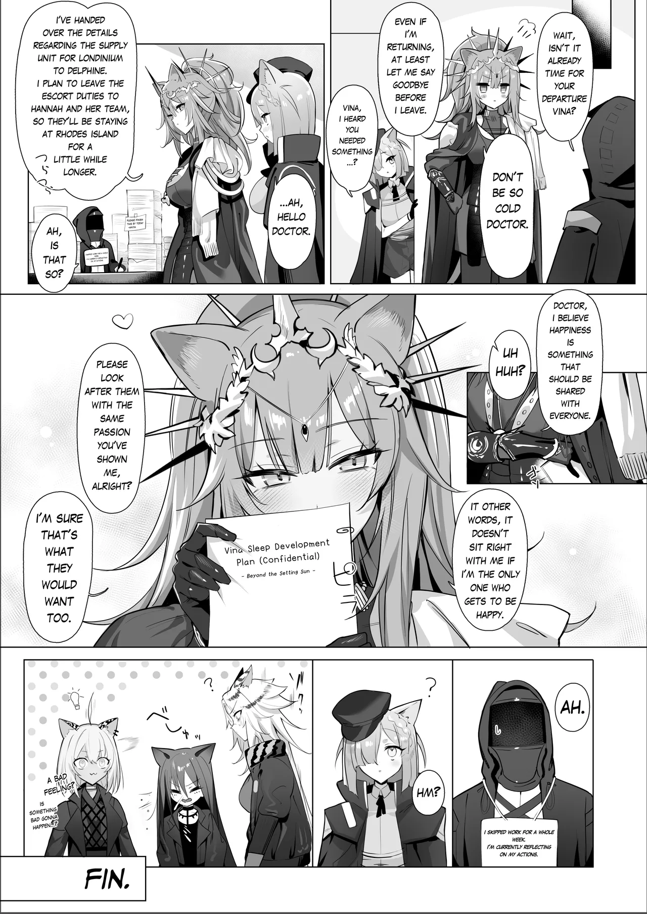 [Neko no Youchuu Kansatsukai (Neko no Youchuu)]Shishi no Neru Aida ni... | While the lion sleeps...(Arknights) [English] [RagsSgar_Translations] [Decensored] [Digital] Page 40