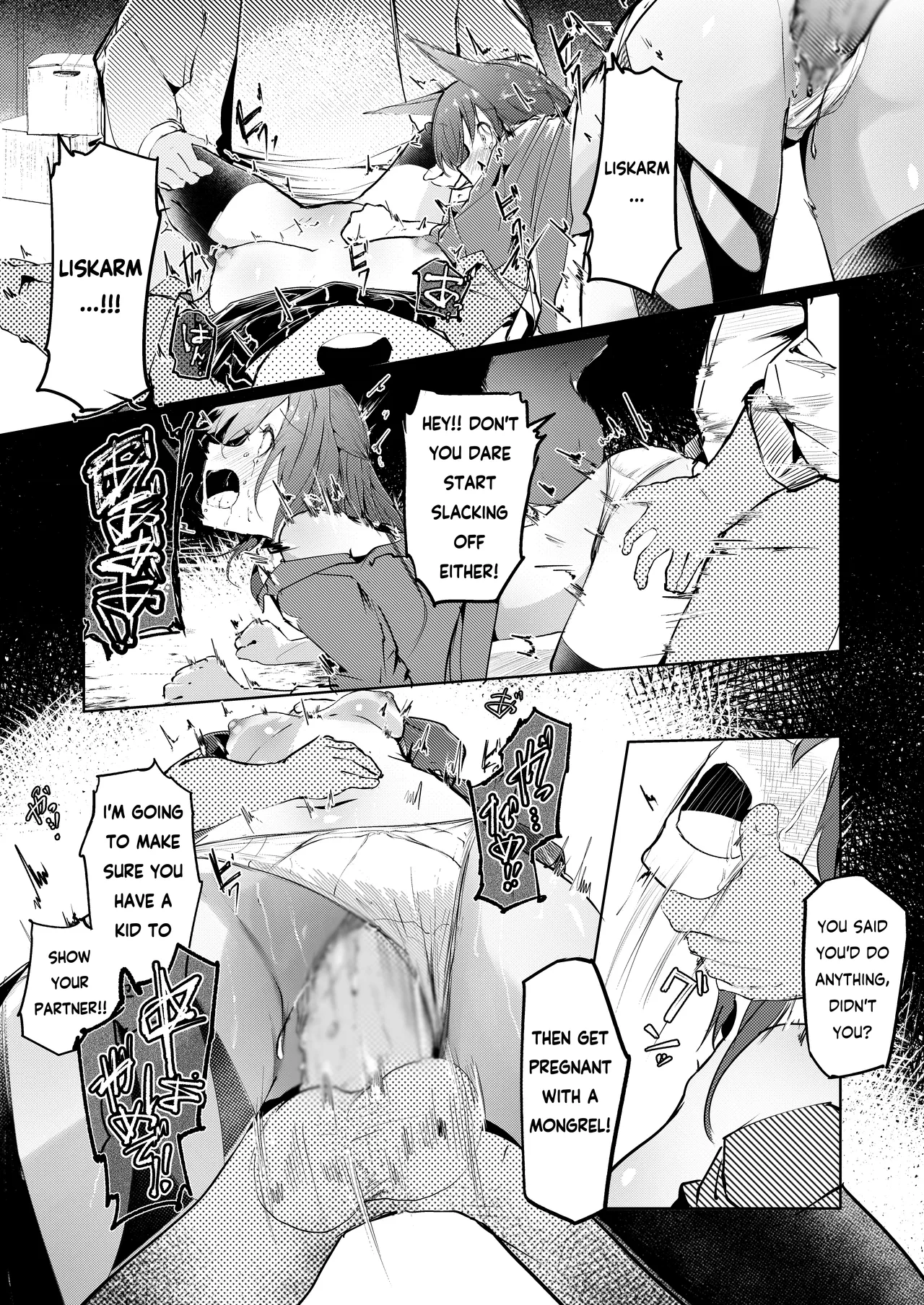 [白魚京 - Shirauokei]Franka & Liskarm | Welcome to dear SUNⁿY side(Arknights) [English] [RagsSgar_Translations] Page 18