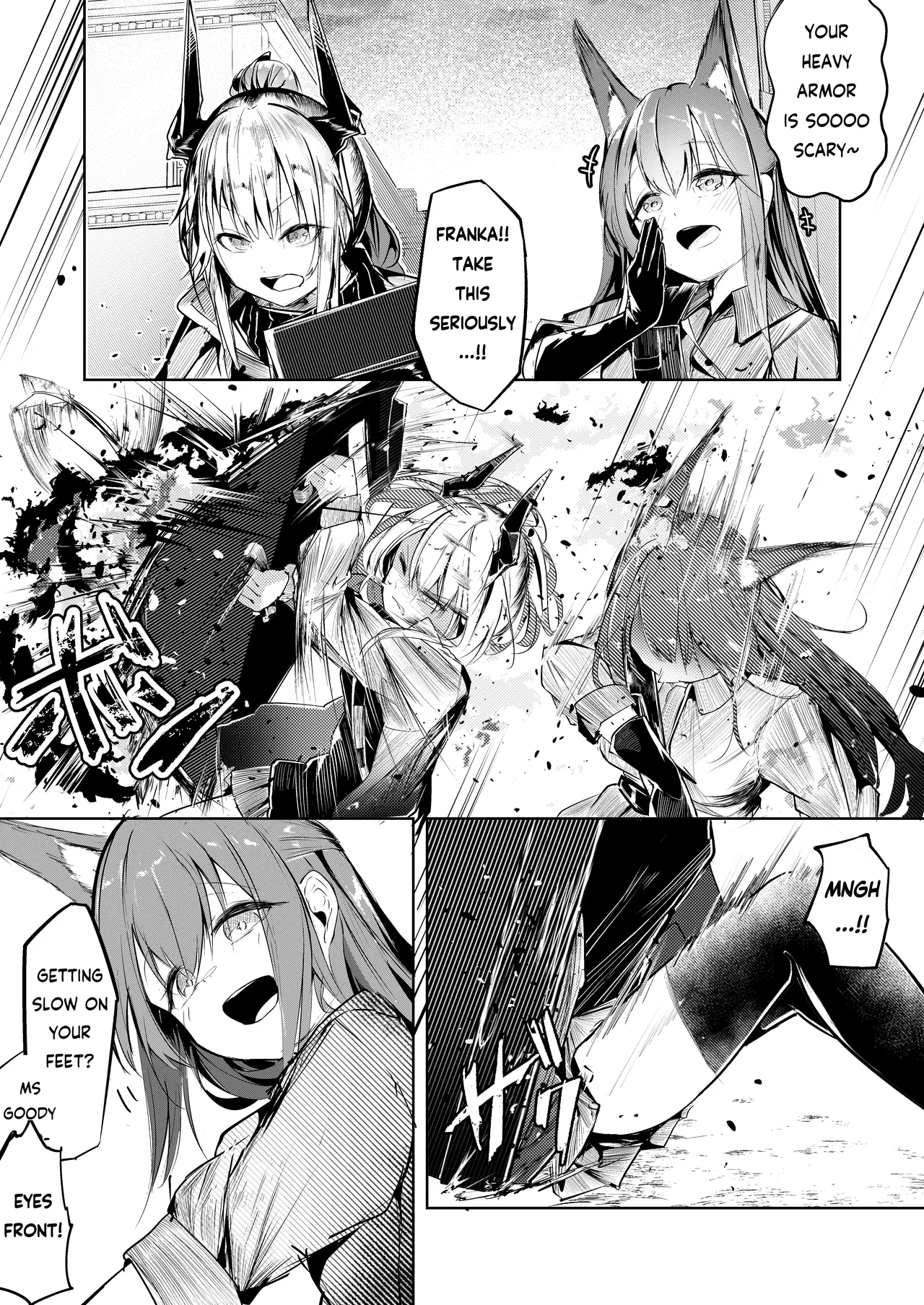 [白魚京 - Shirauokei]Franka & Liskarm | Welcome to dear SUNⁿY side(Arknights) [English] [RagsSgar_Translations] Page 2