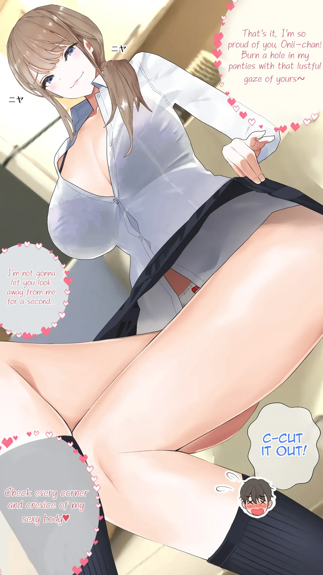 [ringo (shida)]My Onii-chan Can Cum and Die of Shame on My Lap Page 11