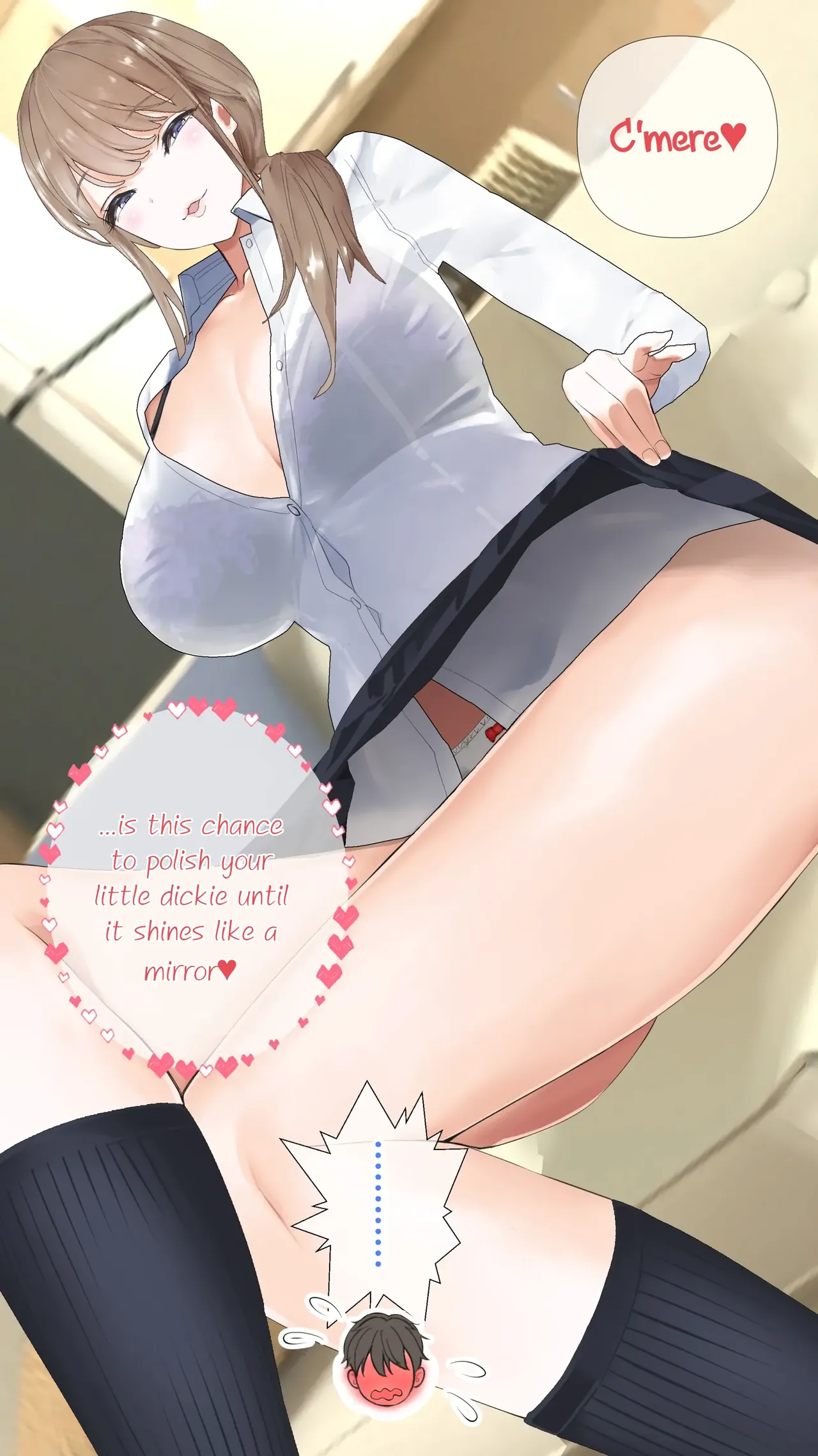 [ringo (shida)]My Onii-chan Can Cum and Die of Shame on My Lap Page 17