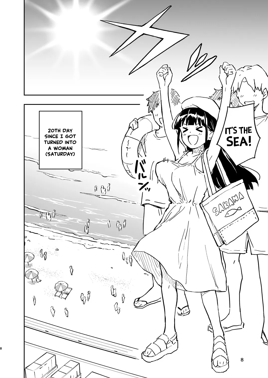 [Mirakoku (Yasumi Mirakichi)]1-kagetsu Ninshin Shinakereba Otoko ni Modoreru Hanashi (4) | As Long As I Don't Get Pregnant for 1 Month, I'll Turn Back Into a Man(4) [English] [Hikari no Kaze] [Digital] Page 8