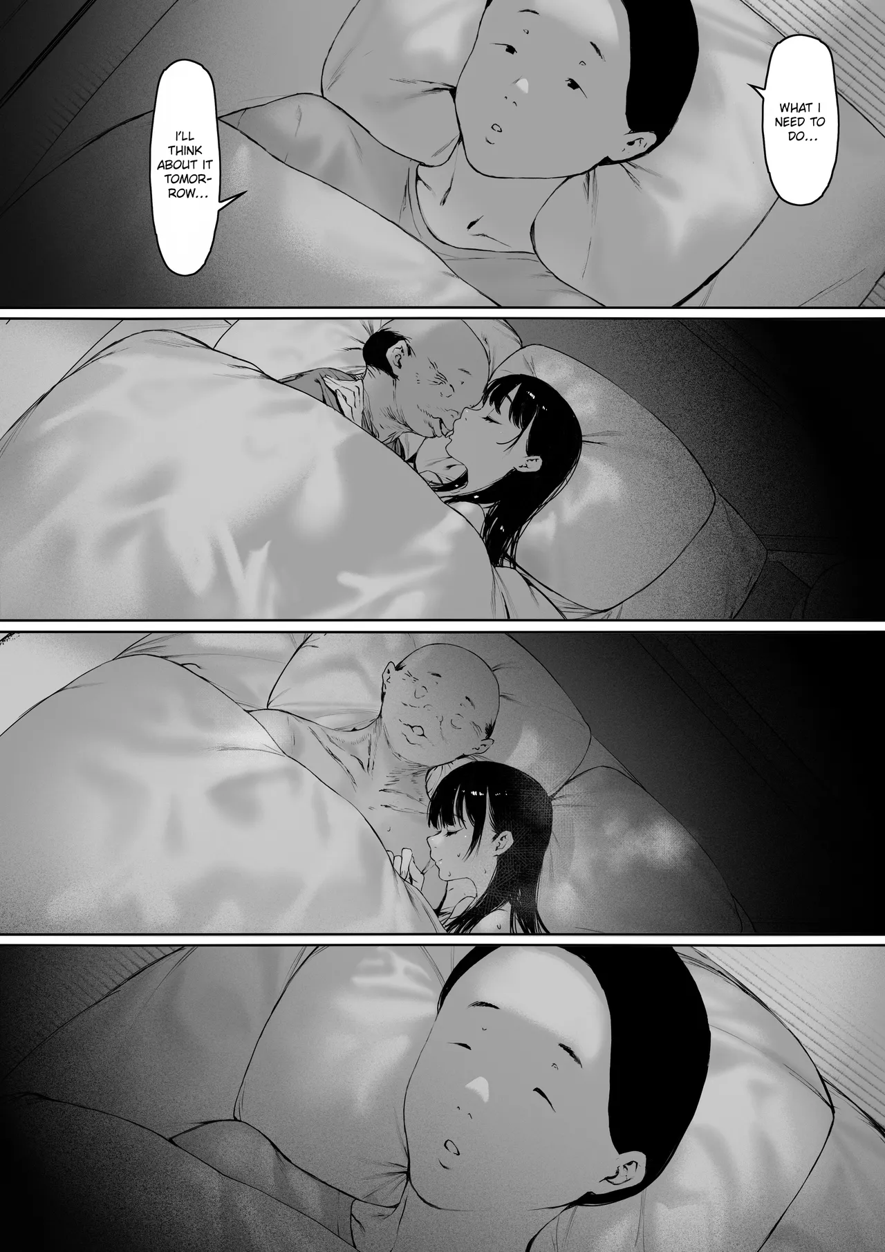 [Morita Shiki]Gifu to Doukyou Suru Koto ni Natta Shiawase na Shinkon Seikatsu o Okuru Hazu datta noni Ch. 3 | Now Living With My Father-In-Law, I Was Supposed to Have a Happy Newlywed Life Part 3[English] [Chalklog] Page 114
