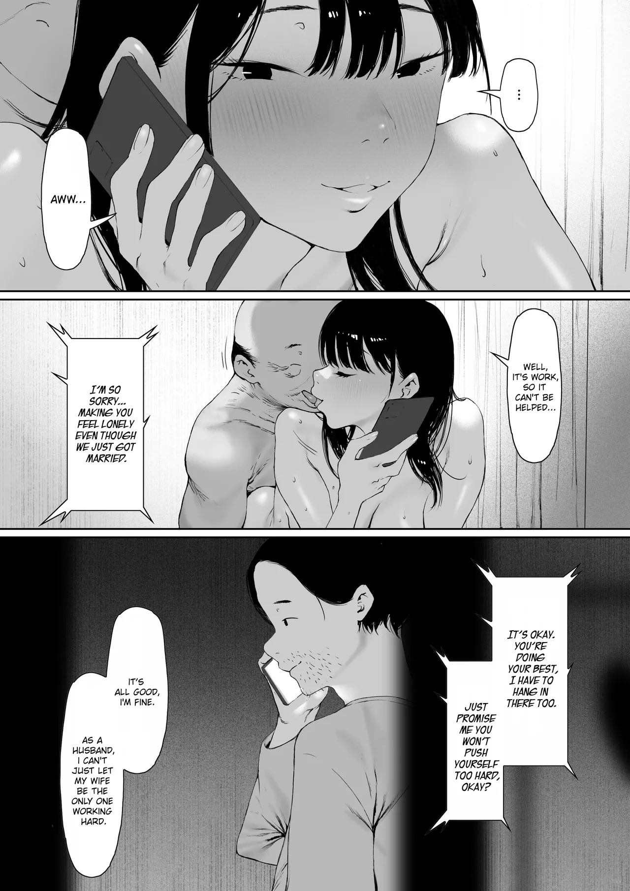 [Morita Shiki]Gifu to Doukyou Suru Koto ni Natta Shiawase na Shinkon Seikatsu o Okuru Hazu datta noni Ch. 3 | Now Living With My Father-In-Law, I Was Supposed to Have a Happy Newlywed Life Part 3[English] [Chalklog] Page 124