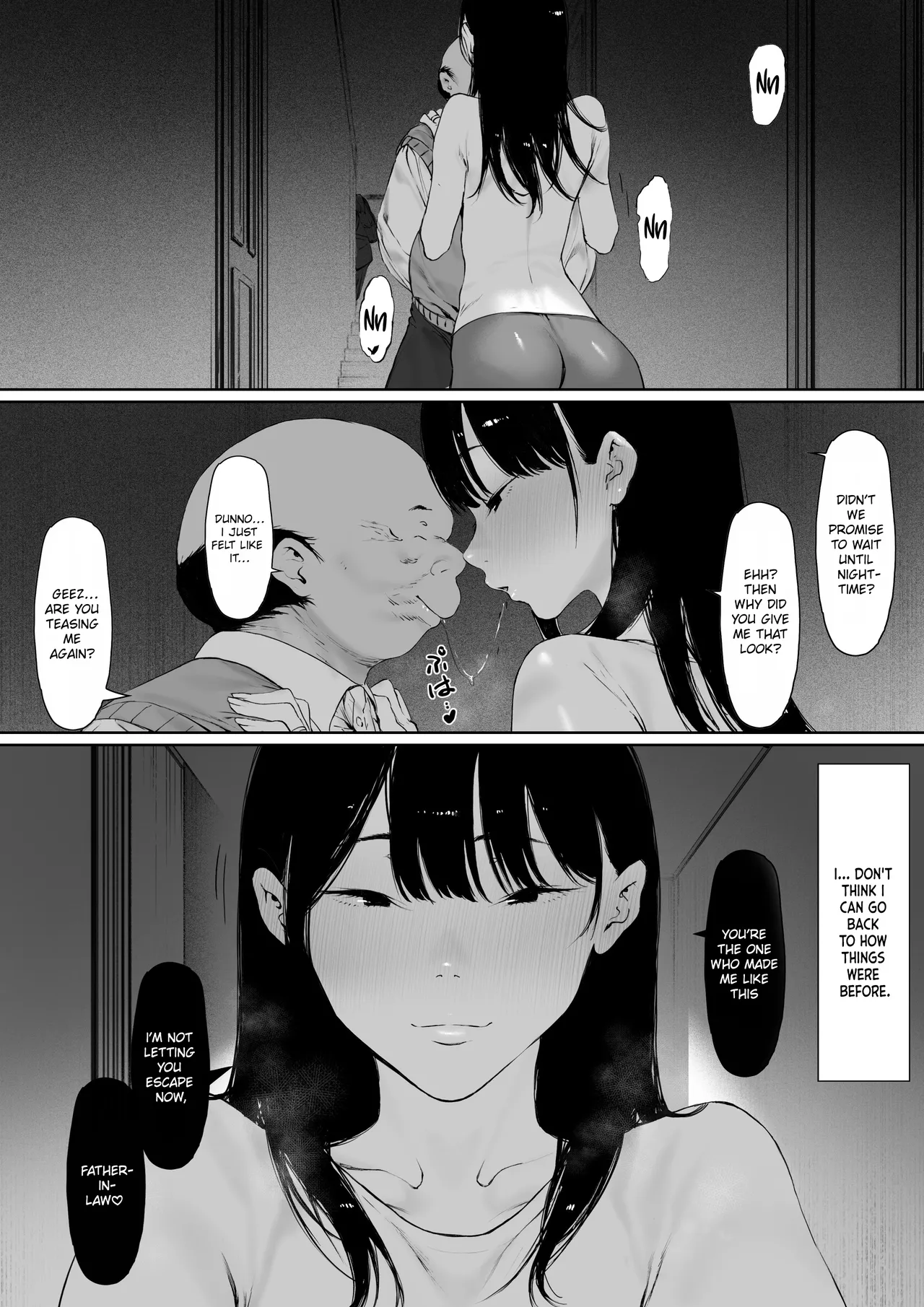 [Morita Shiki]Gifu to Doukyou Suru Koto ni Natta Shiawase na Shinkon Seikatsu o Okuru Hazu datta noni Ch. 3 | Now Living With My Father-In-Law, I Was Supposed to Have a Happy Newlywed Life Part 3[English] [Chalklog] Page 161