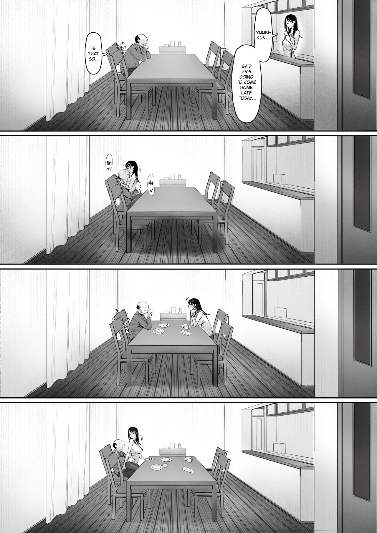 [Morita Shiki]Gifu to Doukyou Suru Koto ni Natta Shiawase na Shinkon Seikatsu o Okuru Hazu datta noni Ch. 3 | Now Living With My Father-In-Law, I Was Supposed to Have a Happy Newlywed Life Part 3[English] [Chalklog] Page 41