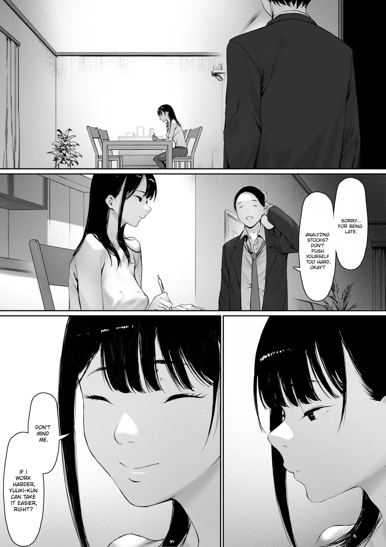 [Morita Shiki]Gifu to Doukyou Suru Koto ni Natta Shiawase na Shinkon Seikatsu o Okuru Hazu datta noni Ch. 3 | Now Living With My Father-In-Law, I Was Supposed to Have a Happy Newlywed Life Part 3[English] [Chalklog] Page 45