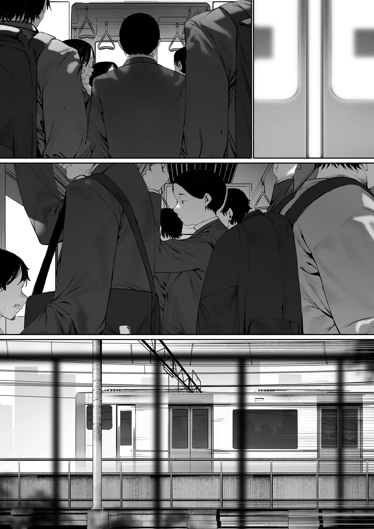[Morita Shiki]Gifu to Doukyou Suru Koto ni Natta Shiawase na Shinkon Seikatsu o Okuru Hazu datta noni Ch. 3 | Now Living With My Father-In-Law, I Was Supposed to Have a Happy Newlywed Life Part 3[English] [Chalklog] Page 54