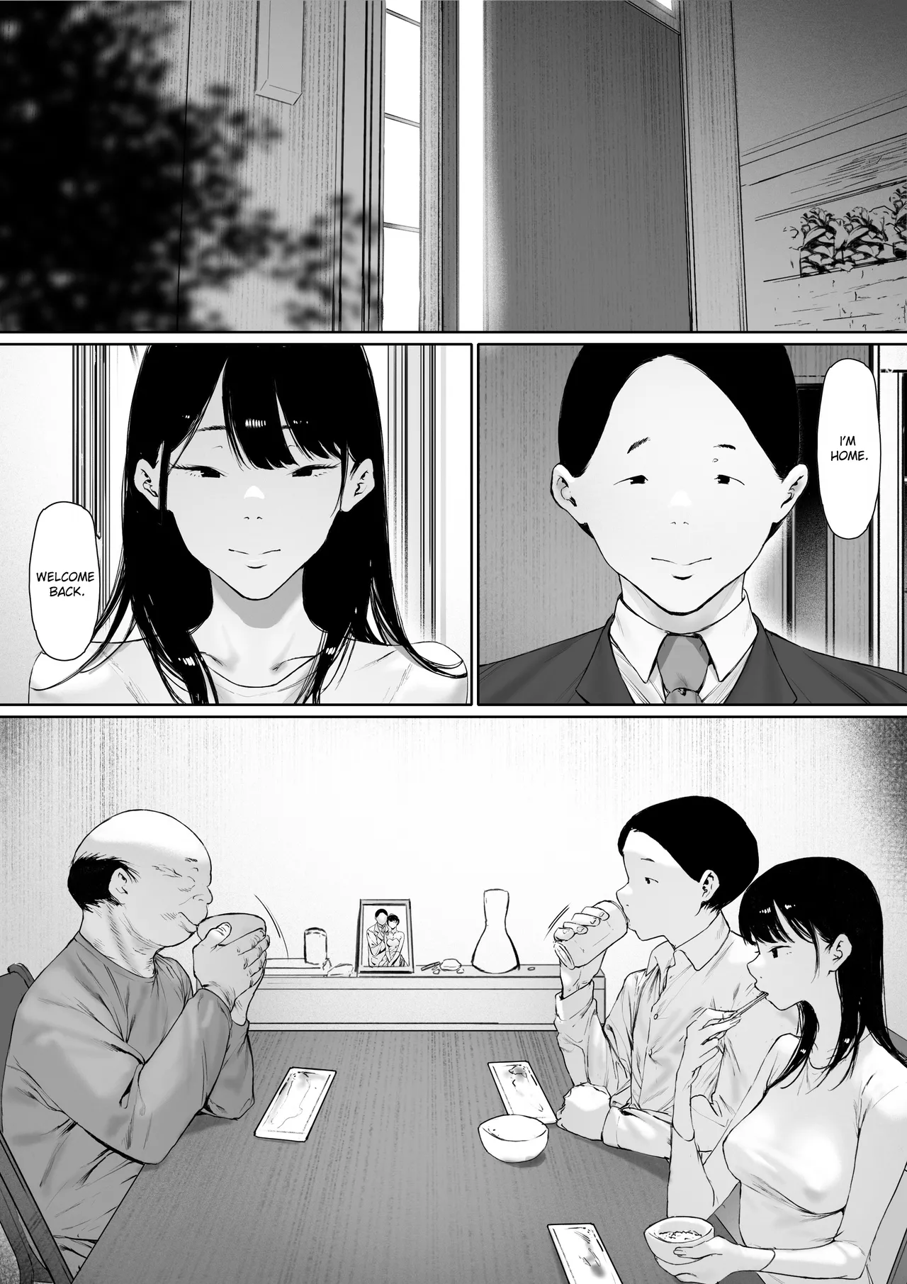 [Morita Shiki]Gifu to Doukyou Suru Koto ni Natta Shiawase na Shinkon Seikatsu o Okuru Hazu datta noni Ch. 3 | Now Living With My Father-In-Law, I Was Supposed to Have a Happy Newlywed Life Part 3[English] [Chalklog] Page 59