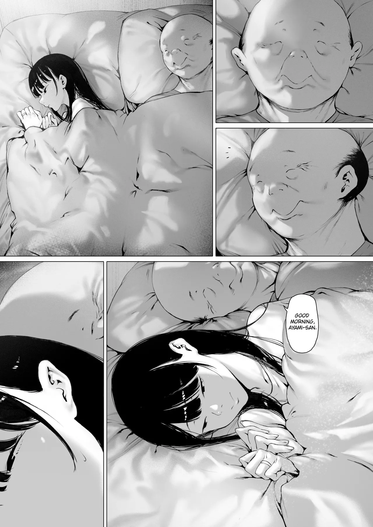 [Morita Shiki]Gifu to Doukyou Suru Koto ni Natta Shiawase na Shinkon Seikatsu o Okuru Hazu datta noni Ch. 3 | Now Living With My Father-In-Law, I Was Supposed to Have a Happy Newlywed Life Part 3[English] [Chalklog] Page 6