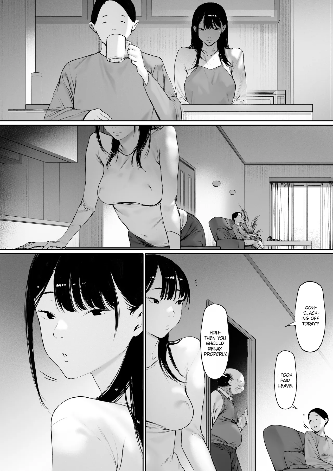 [Morita Shiki]Gifu to Doukyou Suru Koto ni Natta Shiawase na Shinkon Seikatsu o Okuru Hazu datta noni Ch. 3 | Now Living With My Father-In-Law, I Was Supposed to Have a Happy Newlywed Life Part 3[English] [Chalklog] Page 68