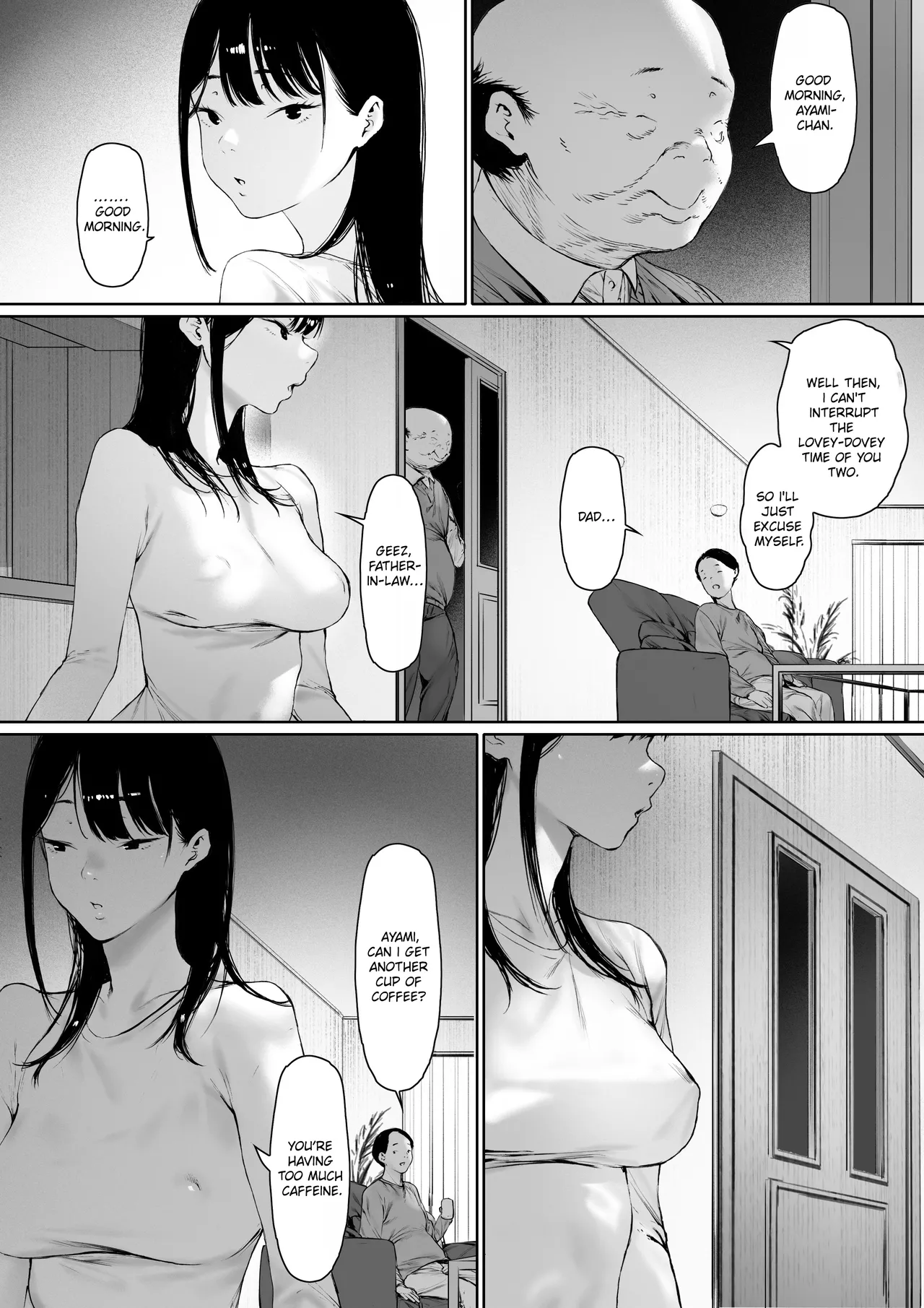 [Morita Shiki]Gifu to Doukyou Suru Koto ni Natta Shiawase na Shinkon Seikatsu o Okuru Hazu datta noni Ch. 3 | Now Living With My Father-In-Law, I Was Supposed to Have a Happy Newlywed Life Part 3[English] [Chalklog] Page 69