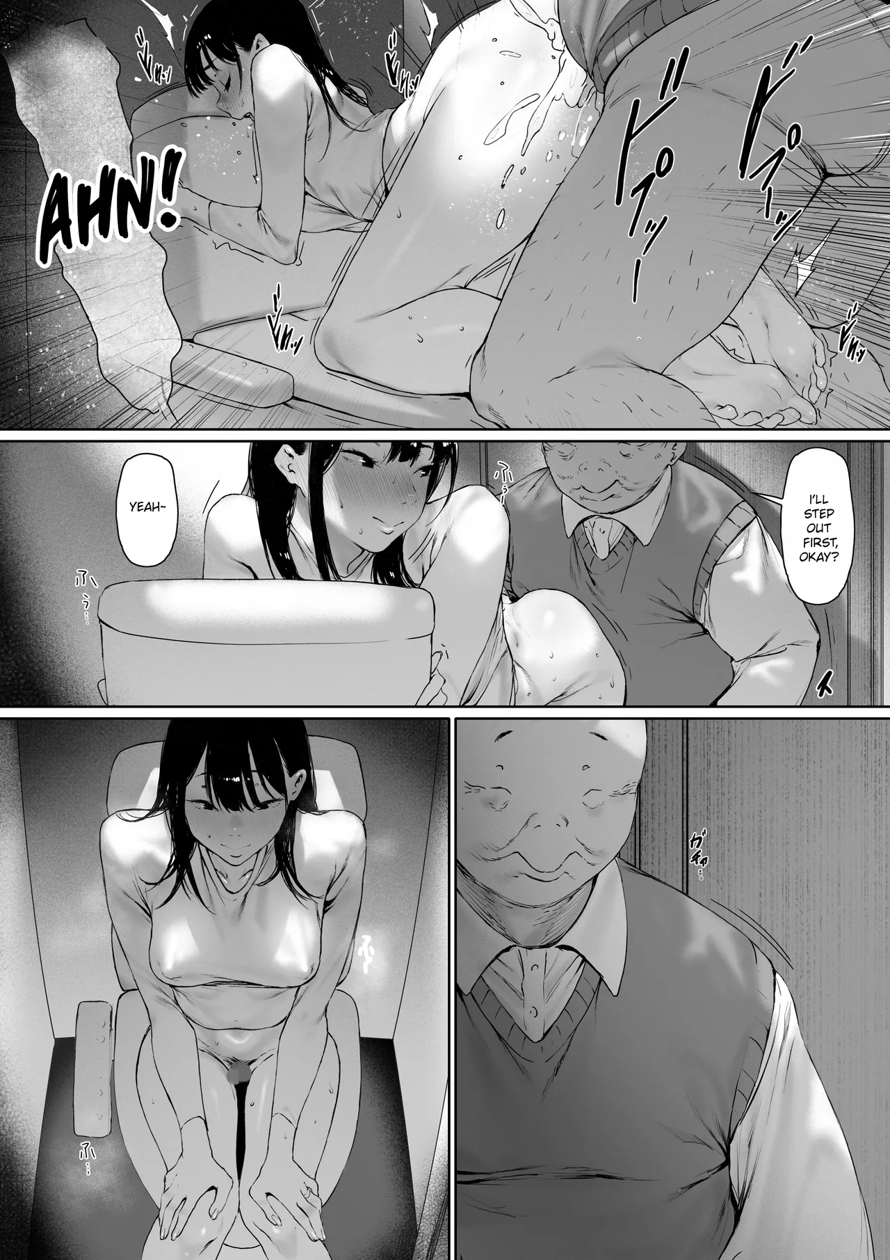 [Morita Shiki]Gifu to Doukyou Suru Koto ni Natta Shiawase na Shinkon Seikatsu o Okuru Hazu datta noni Ch. 3 | Now Living With My Father-In-Law, I Was Supposed to Have a Happy Newlywed Life Part 3[English] [Chalklog] Page 78