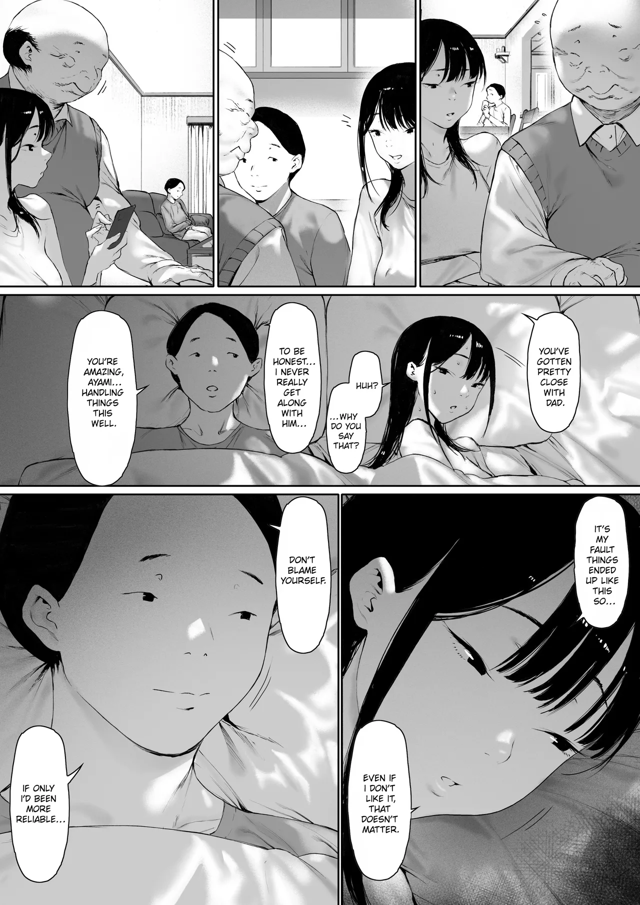 [Morita Shiki]Gifu to Doukyou Suru Koto ni Natta Shiawase na Shinkon Seikatsu o Okuru Hazu datta noni Ch. 3 | Now Living With My Father-In-Law, I Was Supposed to Have a Happy Newlywed Life Part 3[English] [Chalklog] Page 89