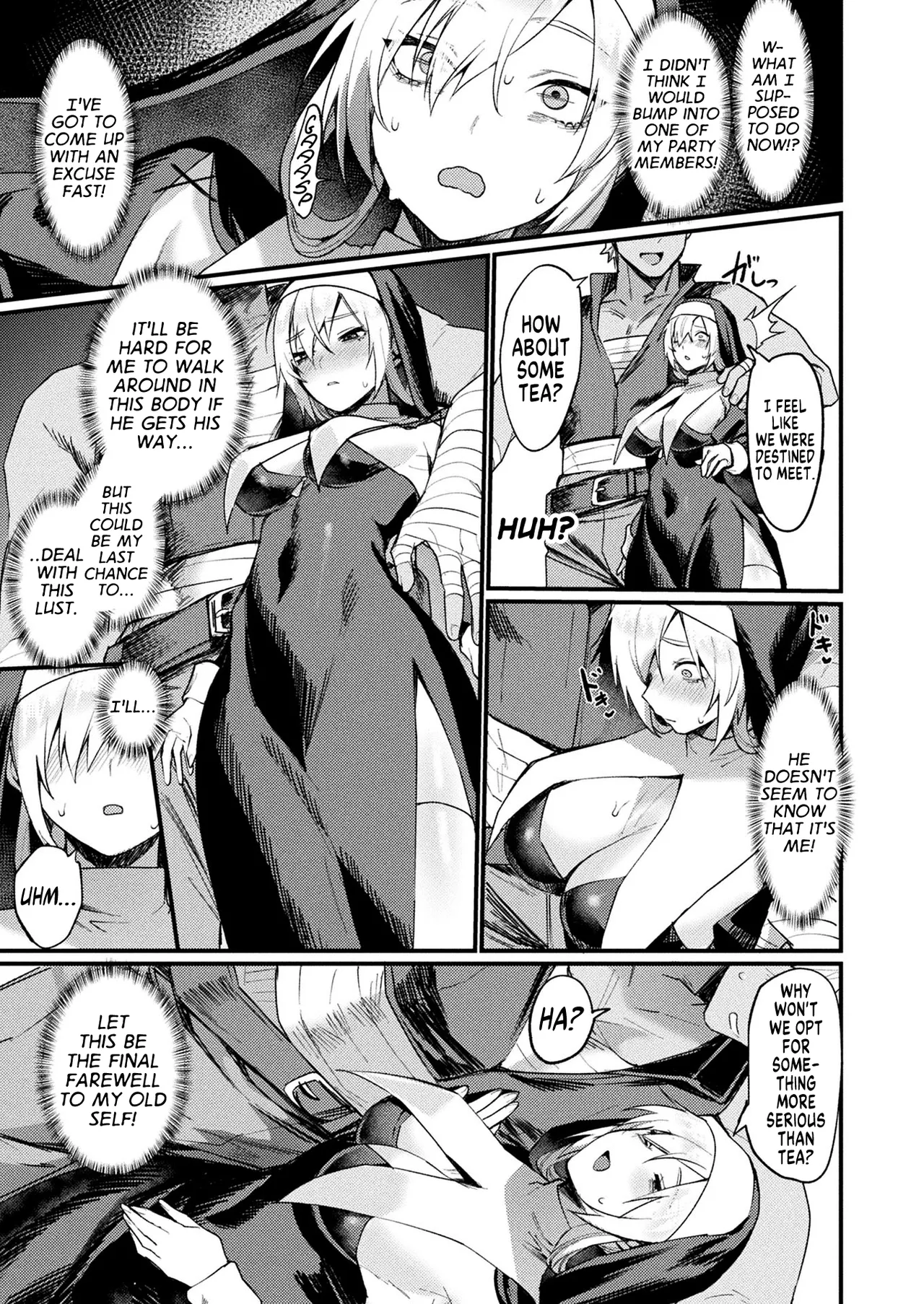 [Echigoya Takeru]Igyou Jotaika-den -Souryo-  | Tales of Bizarre Feminizations -Priest-(COMIC Unreal 2024-12 Vol. 112) [English] [GTF] Page 9